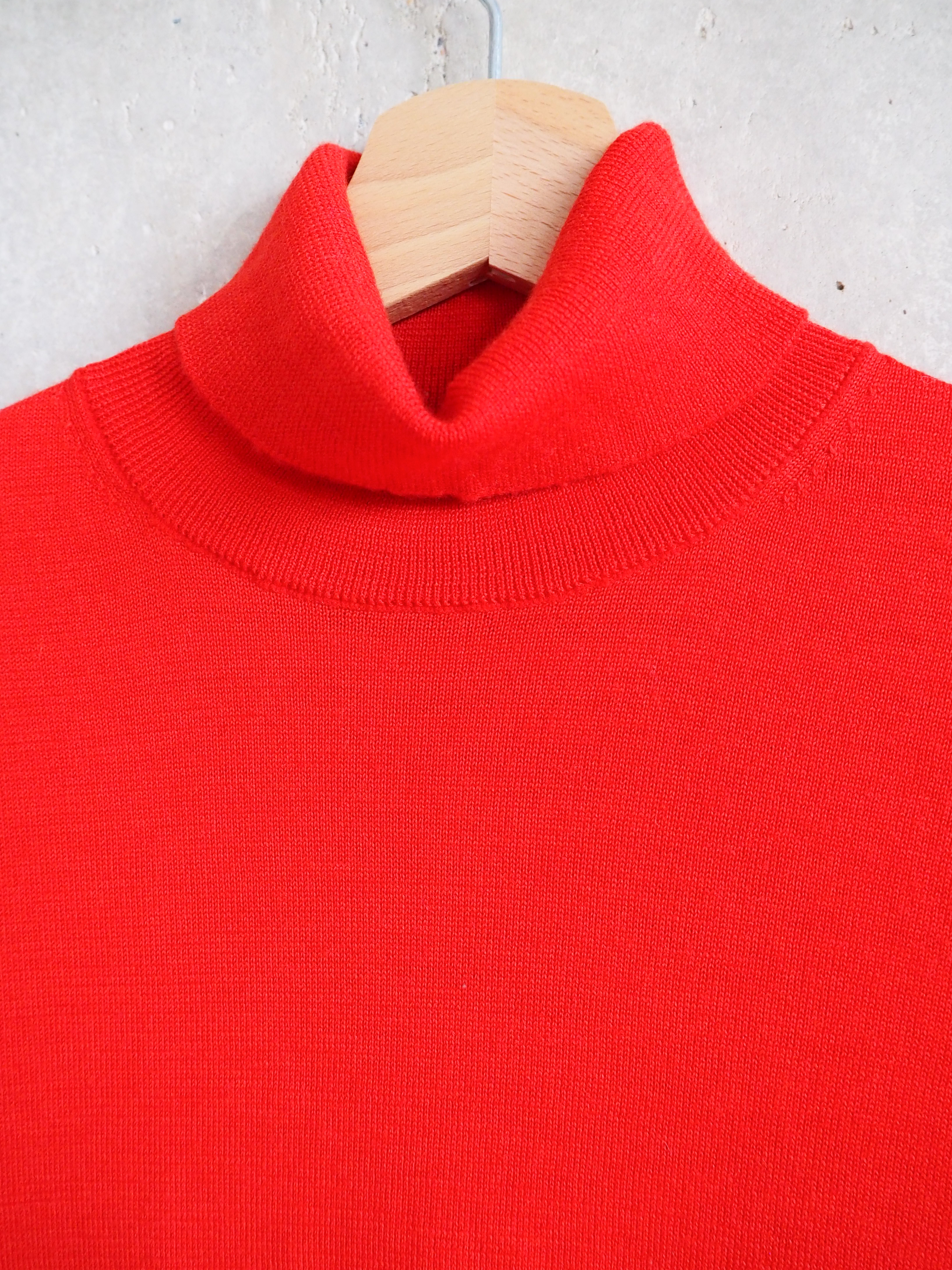 Sweter z golfem Wełna merino