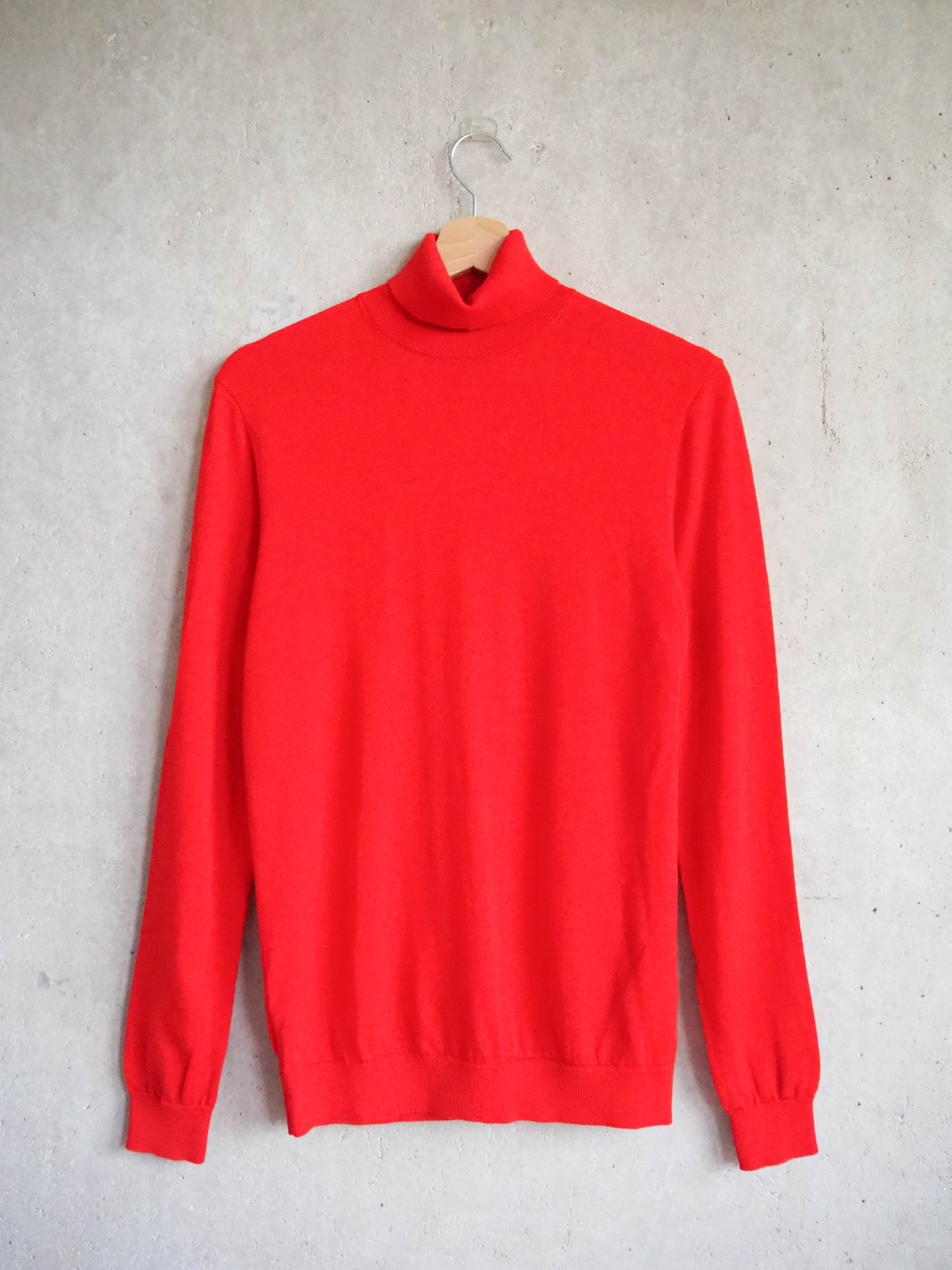 Sweter z golfem Wełna merino