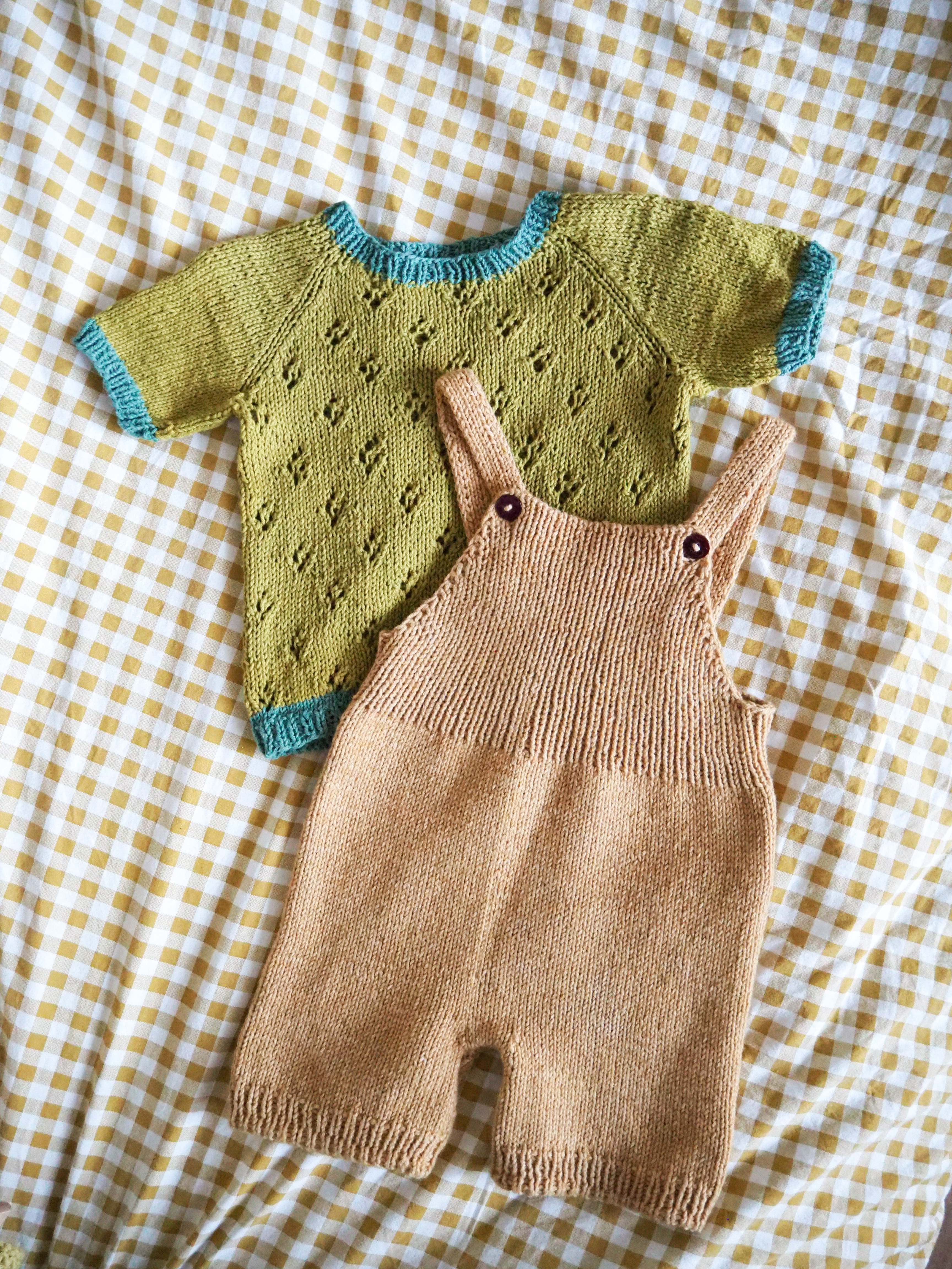 Ogrodniczki Wełna Bawełna