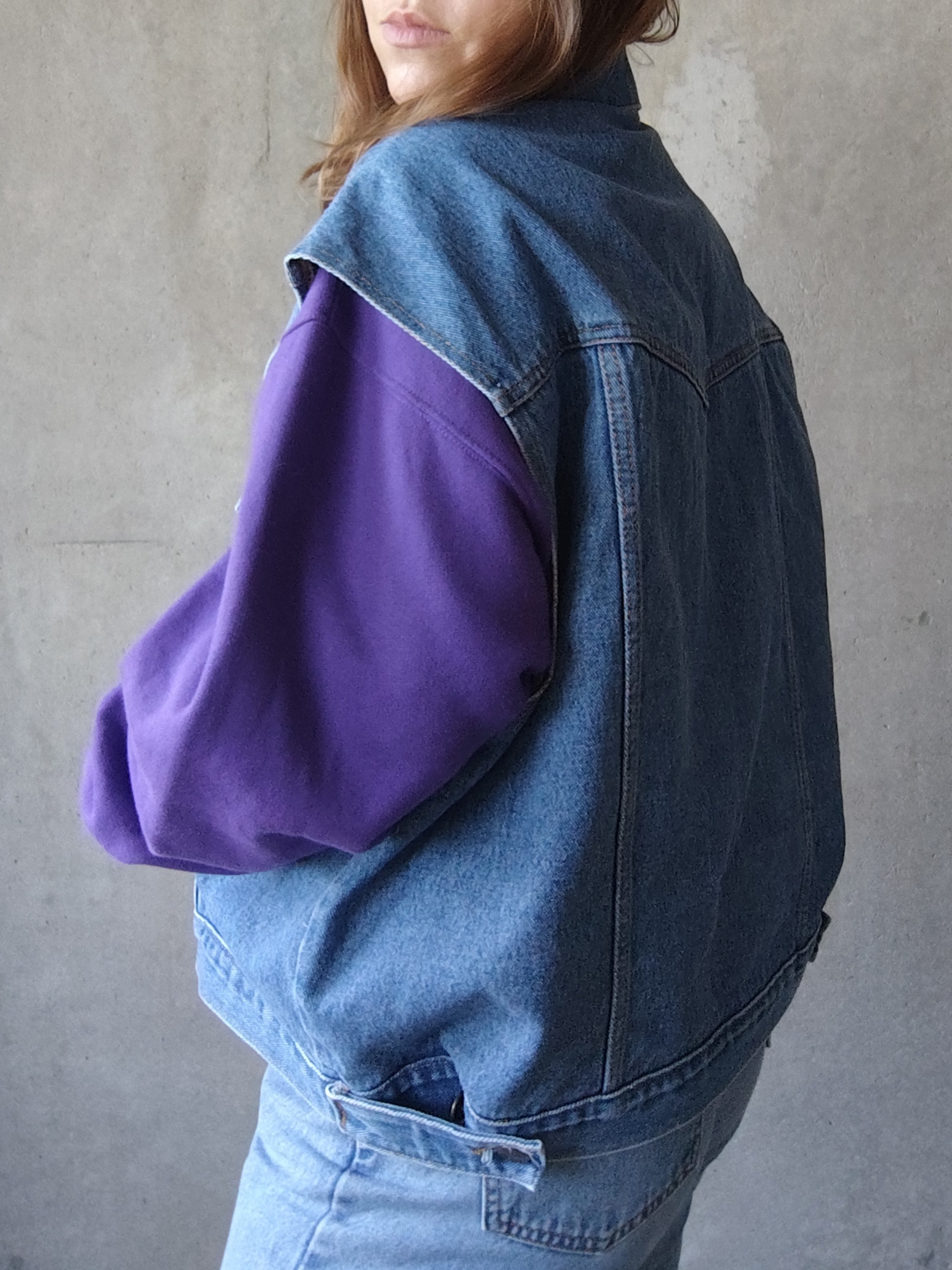 Kamizelka z denimu Vintage