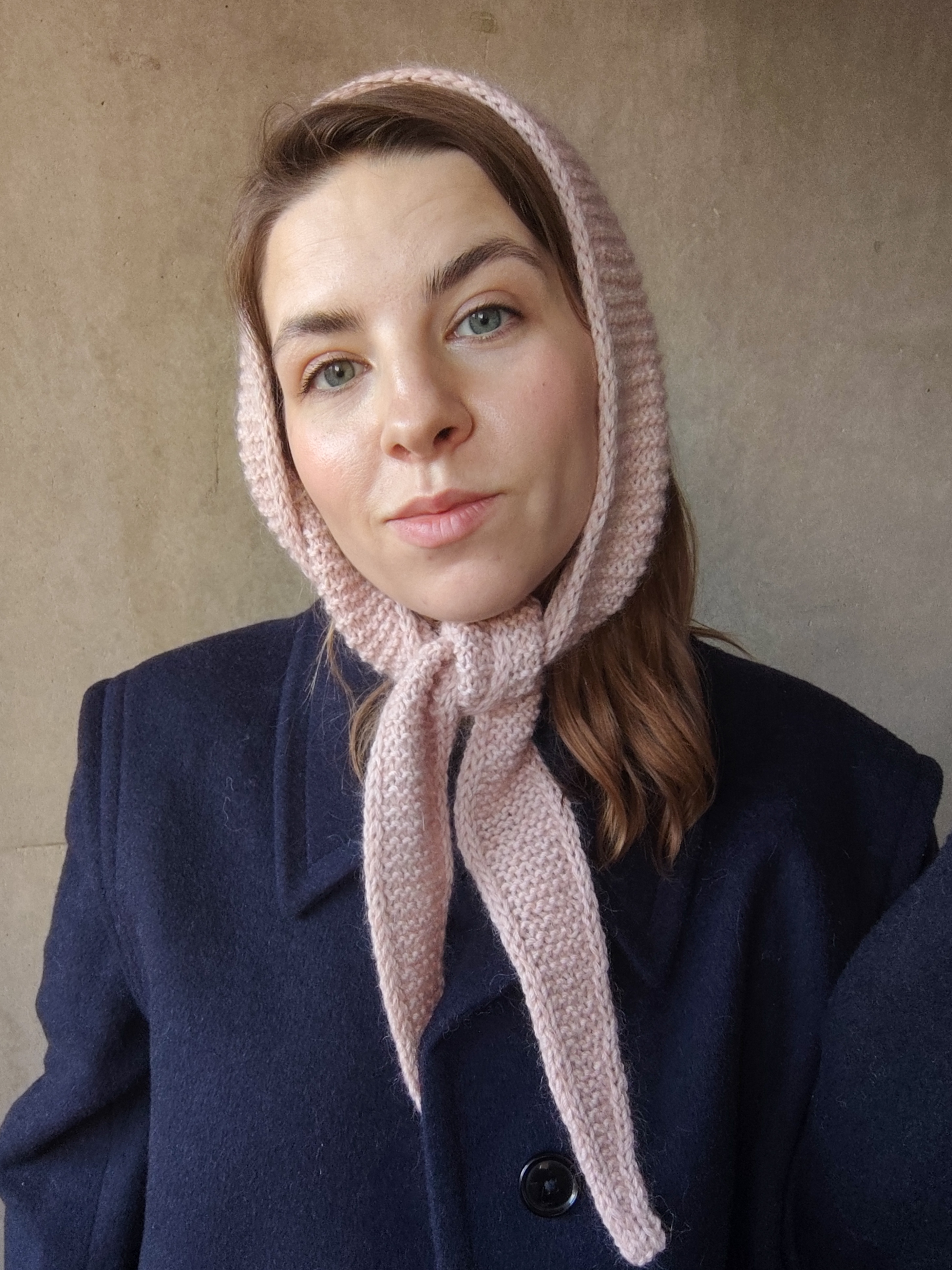 Szalik Wełna Moher Jedwab