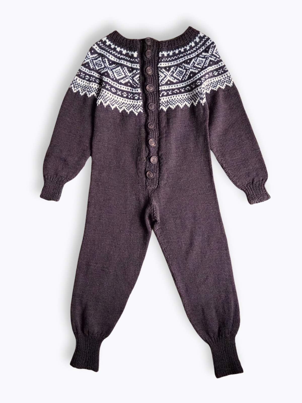 Kombinezon we wzory Wełna
