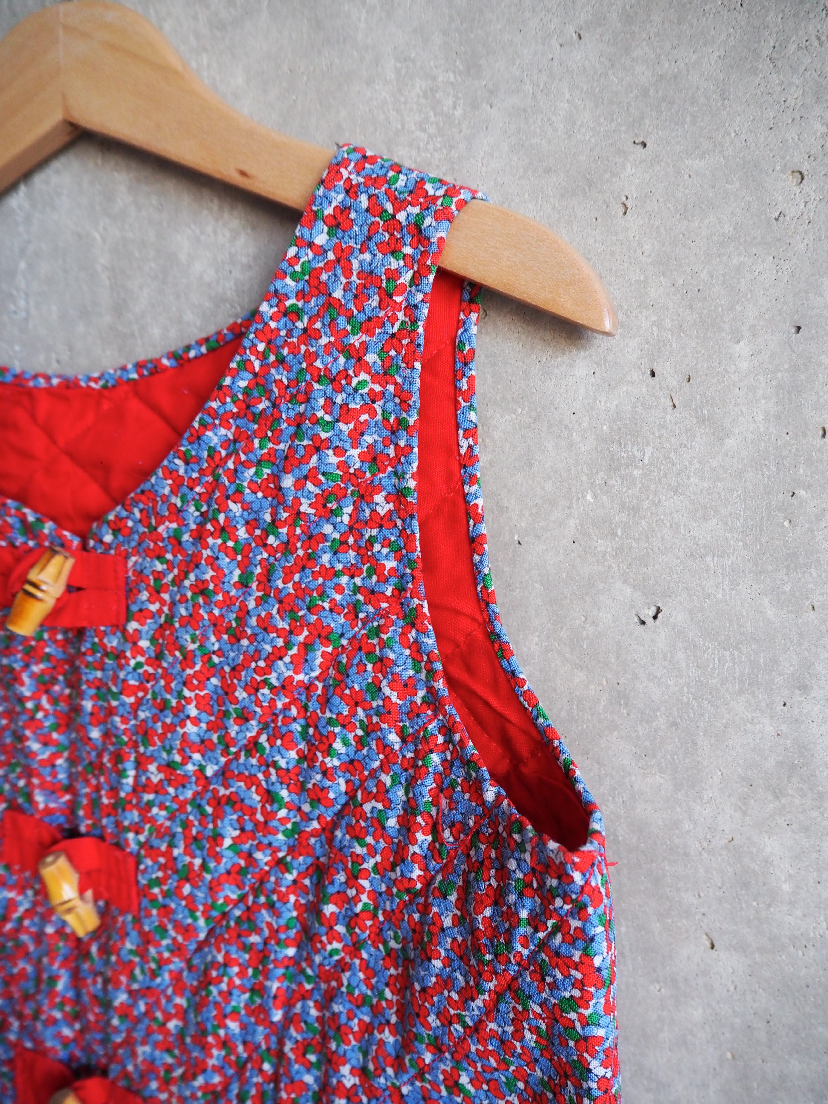 Kamizelka w kwiaty Bawełna 