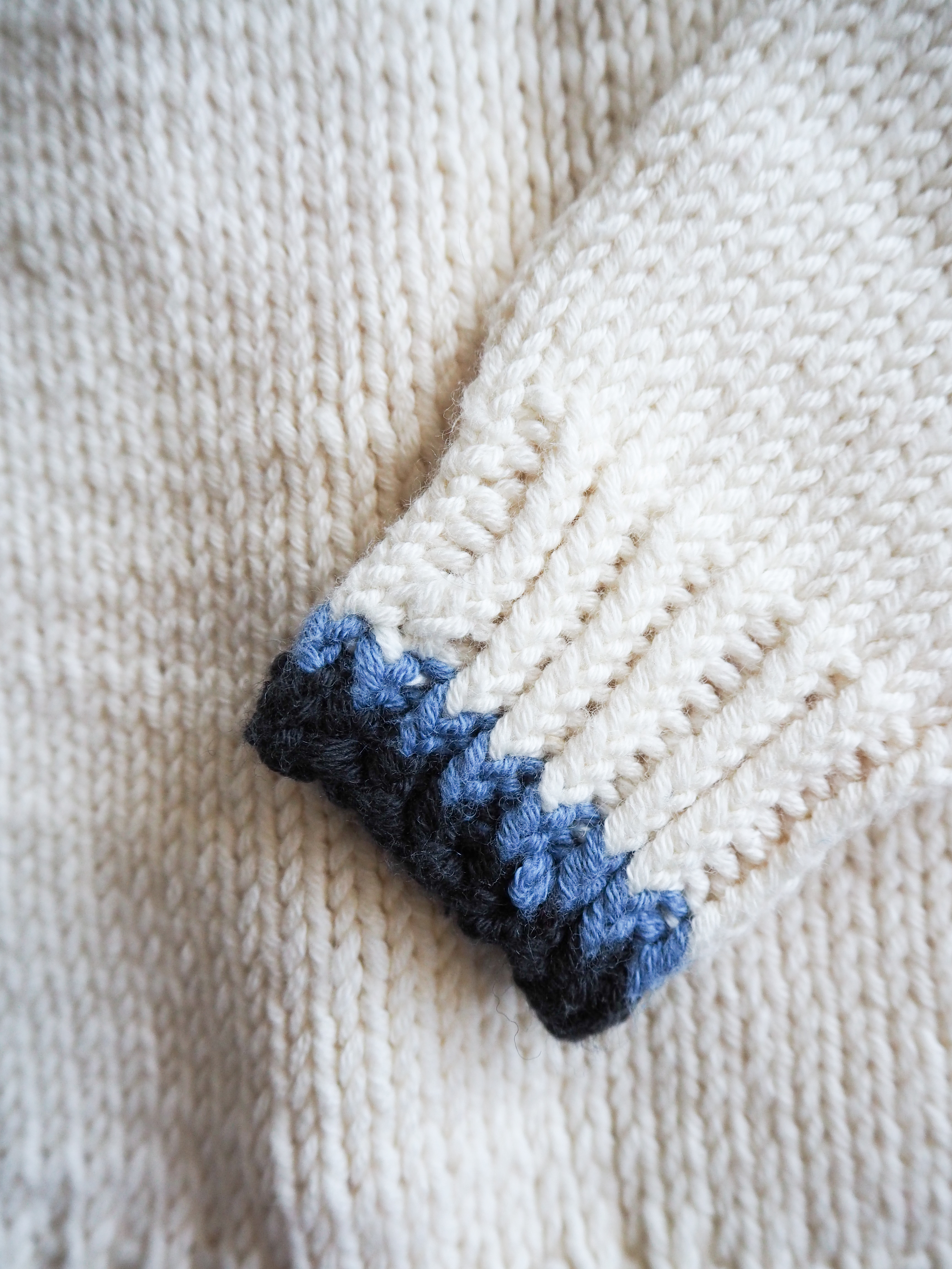 Sweter w traktory Wełna merino Bawełna