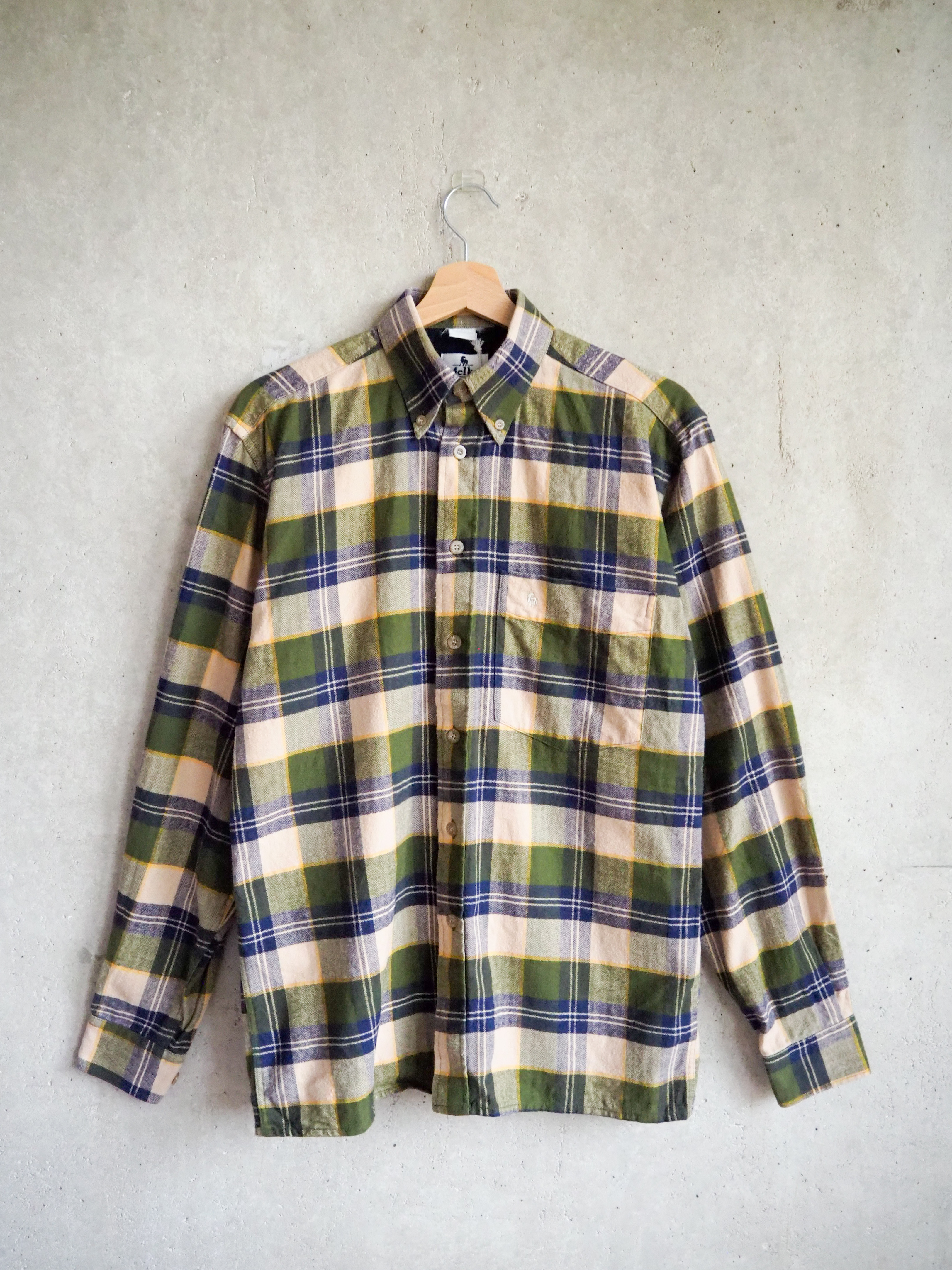 Koszula w kratę Vintage Melka