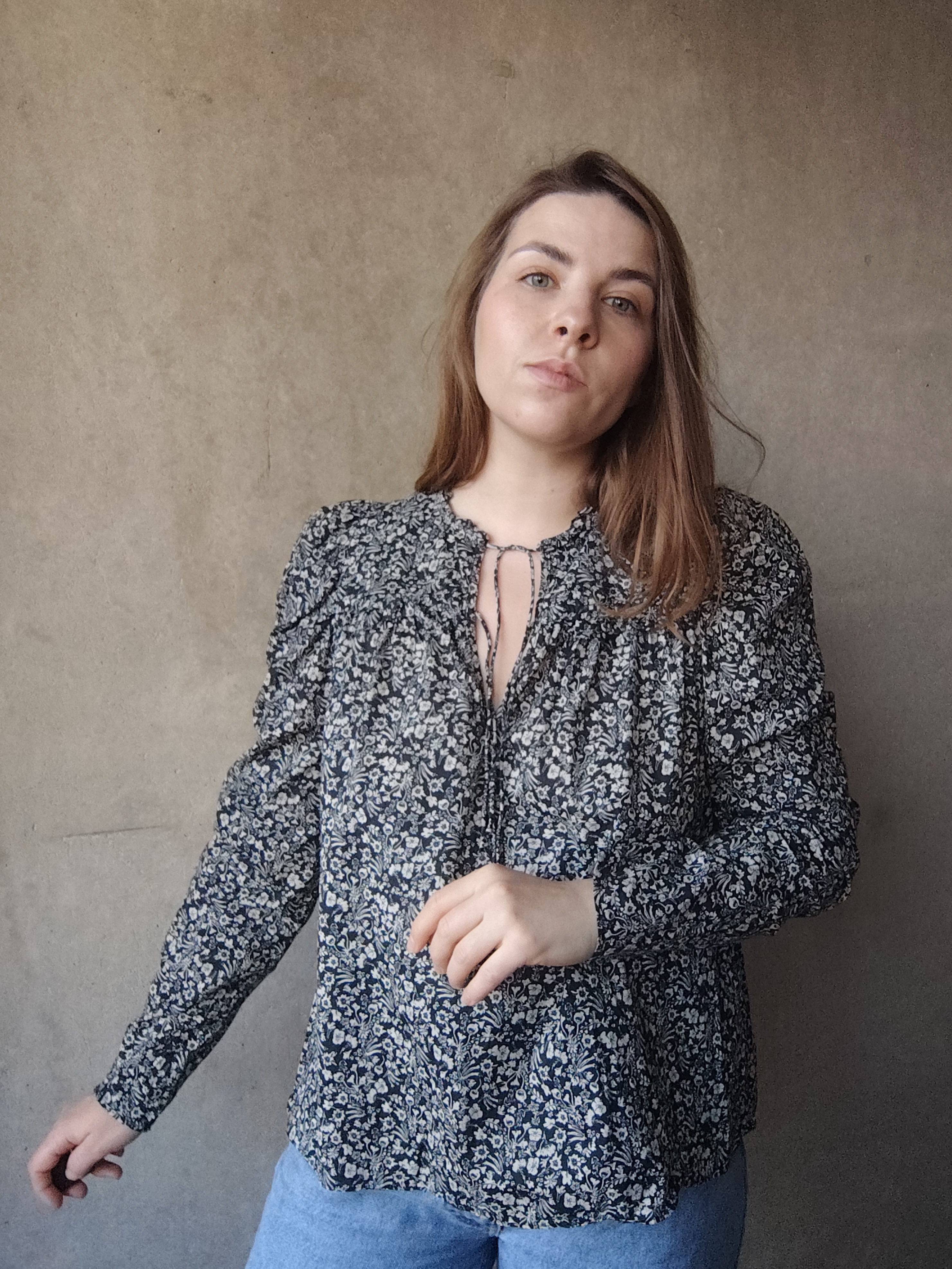 Bluzka w kwiaty Second Female