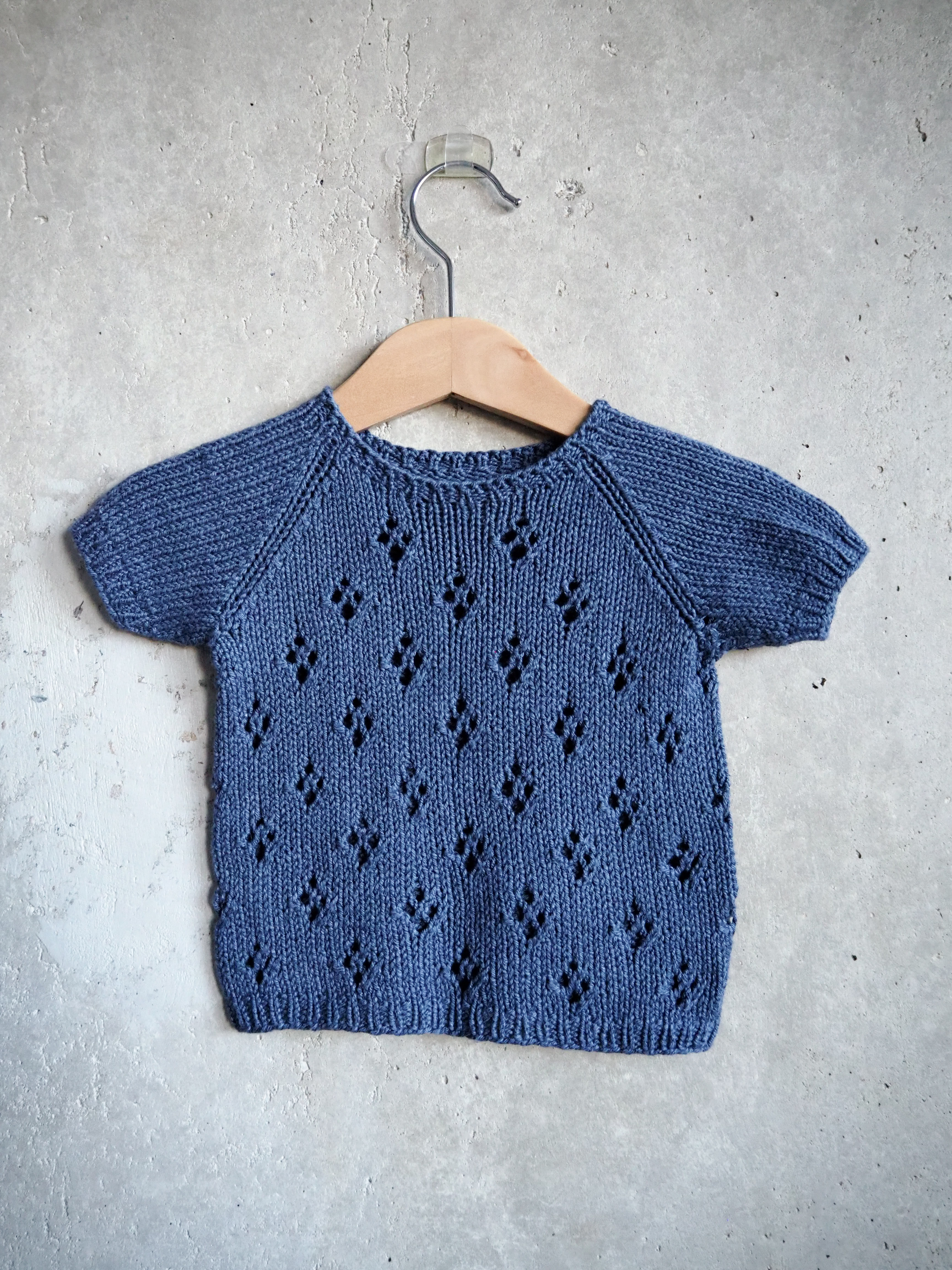 Bluzka z krótkim rękawem Wełna Bawełna