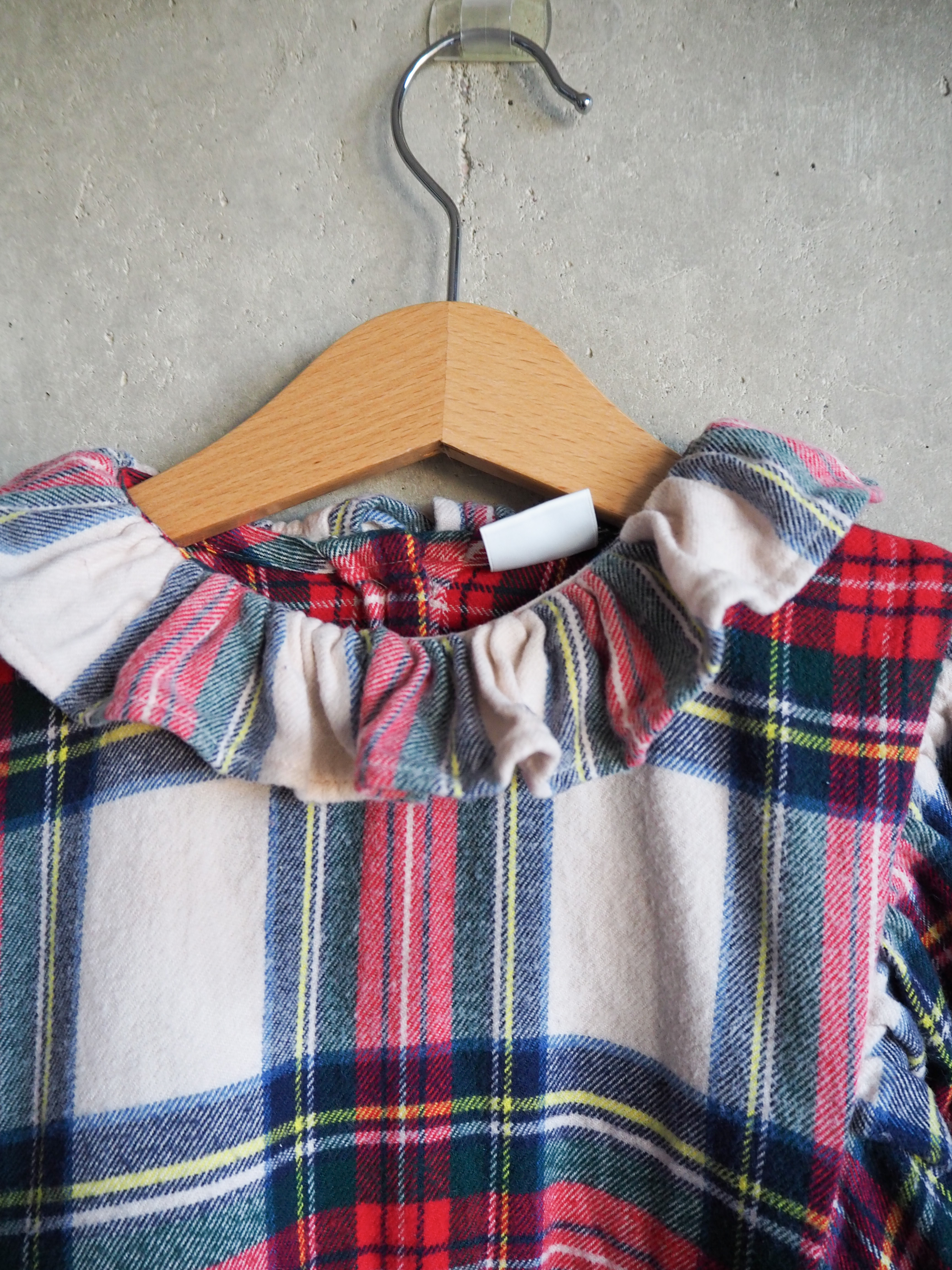 Sukienka w kratę Next Bawełna