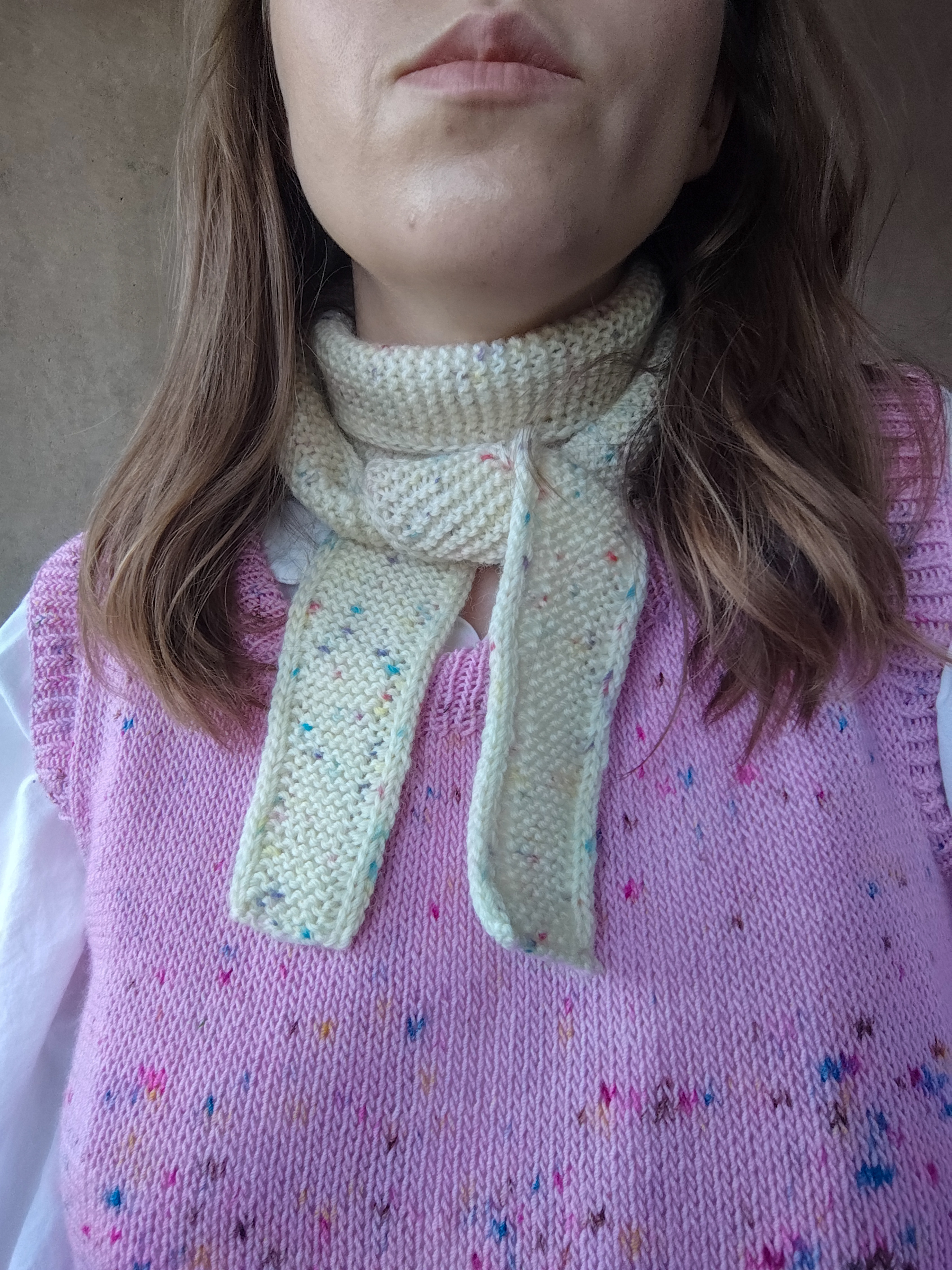 Szalik konfetti Wełna