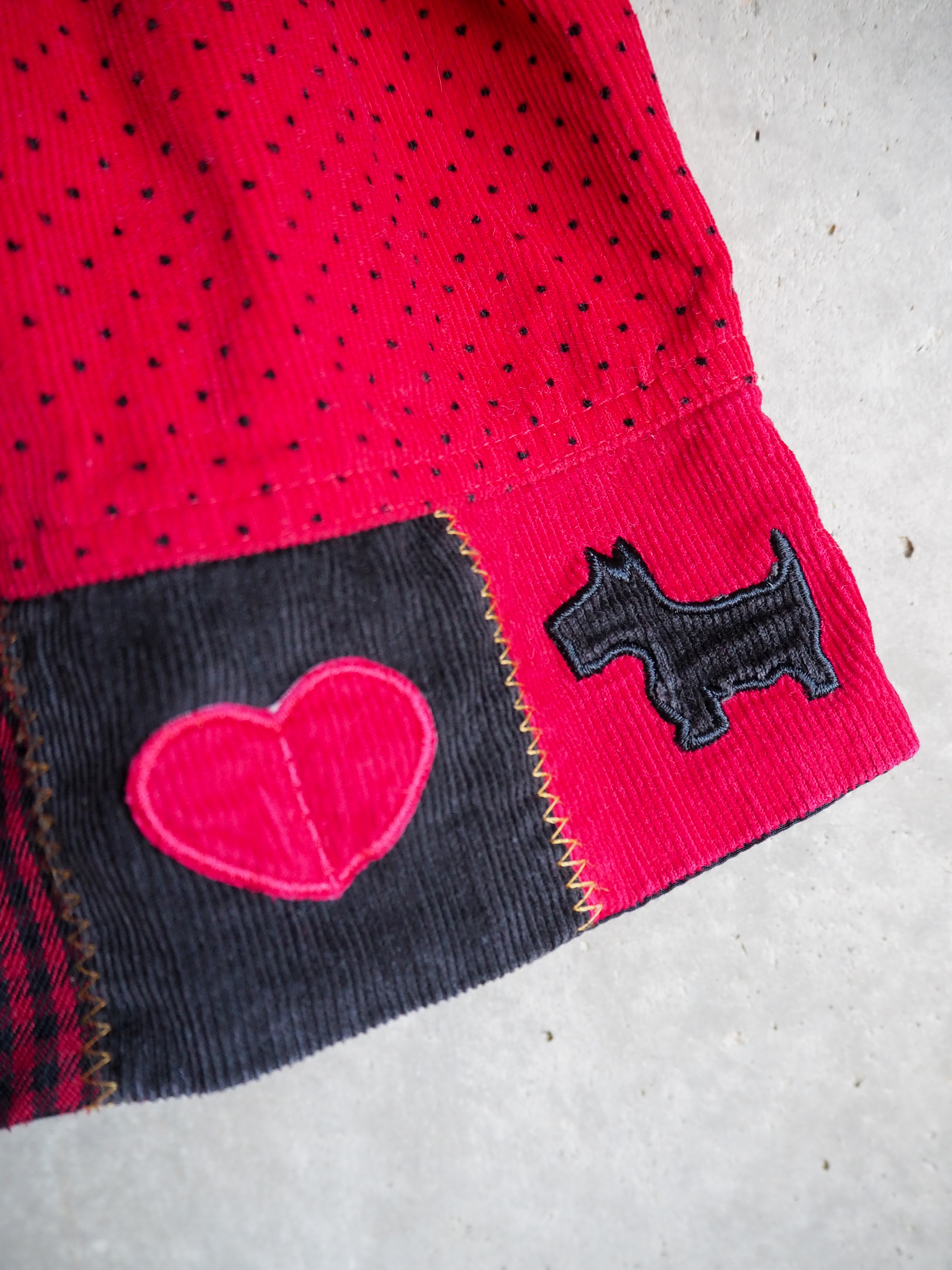 Sukienka w pieski Vintage