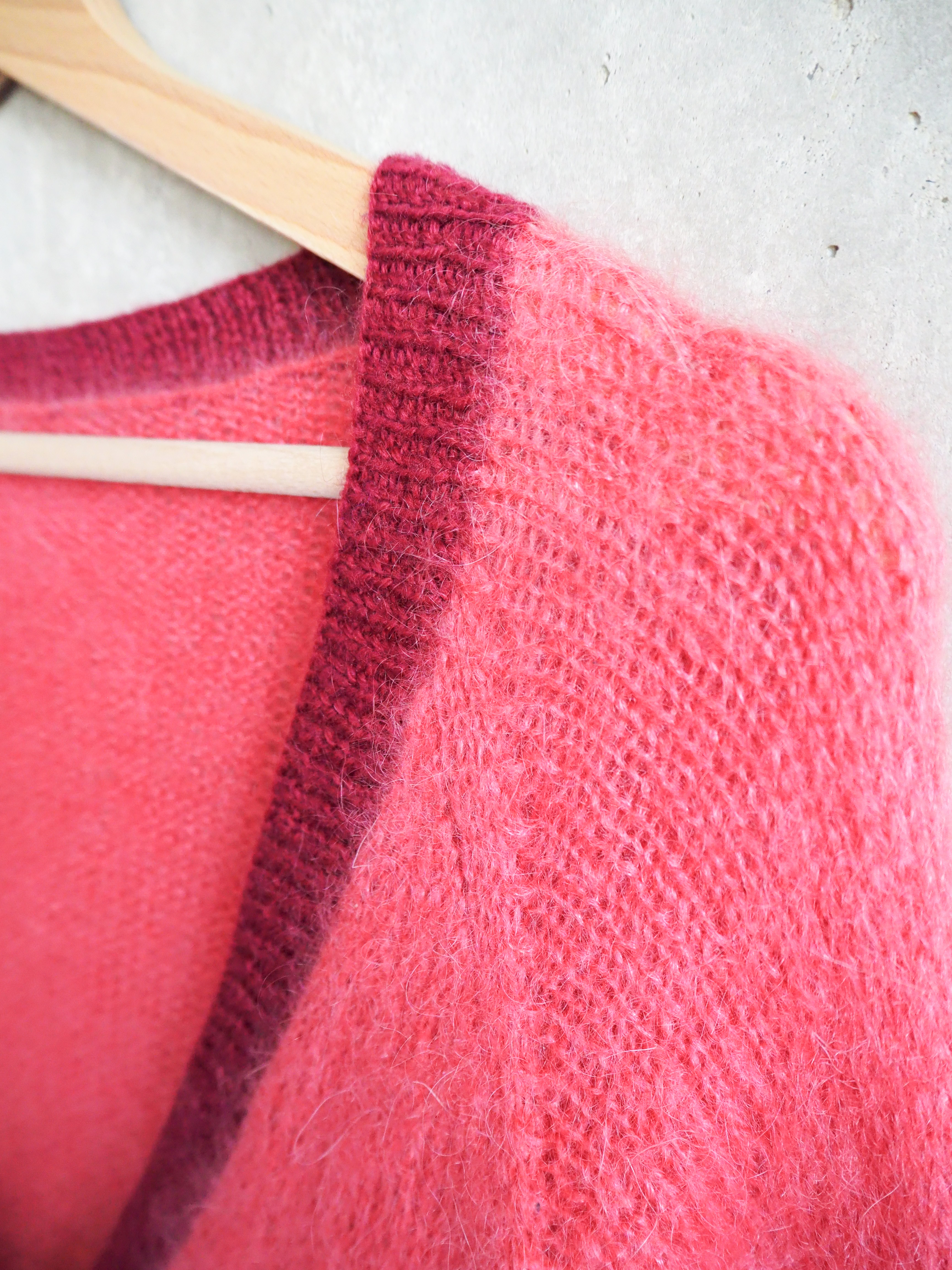 Kardigan Moher Jedwab Wełna