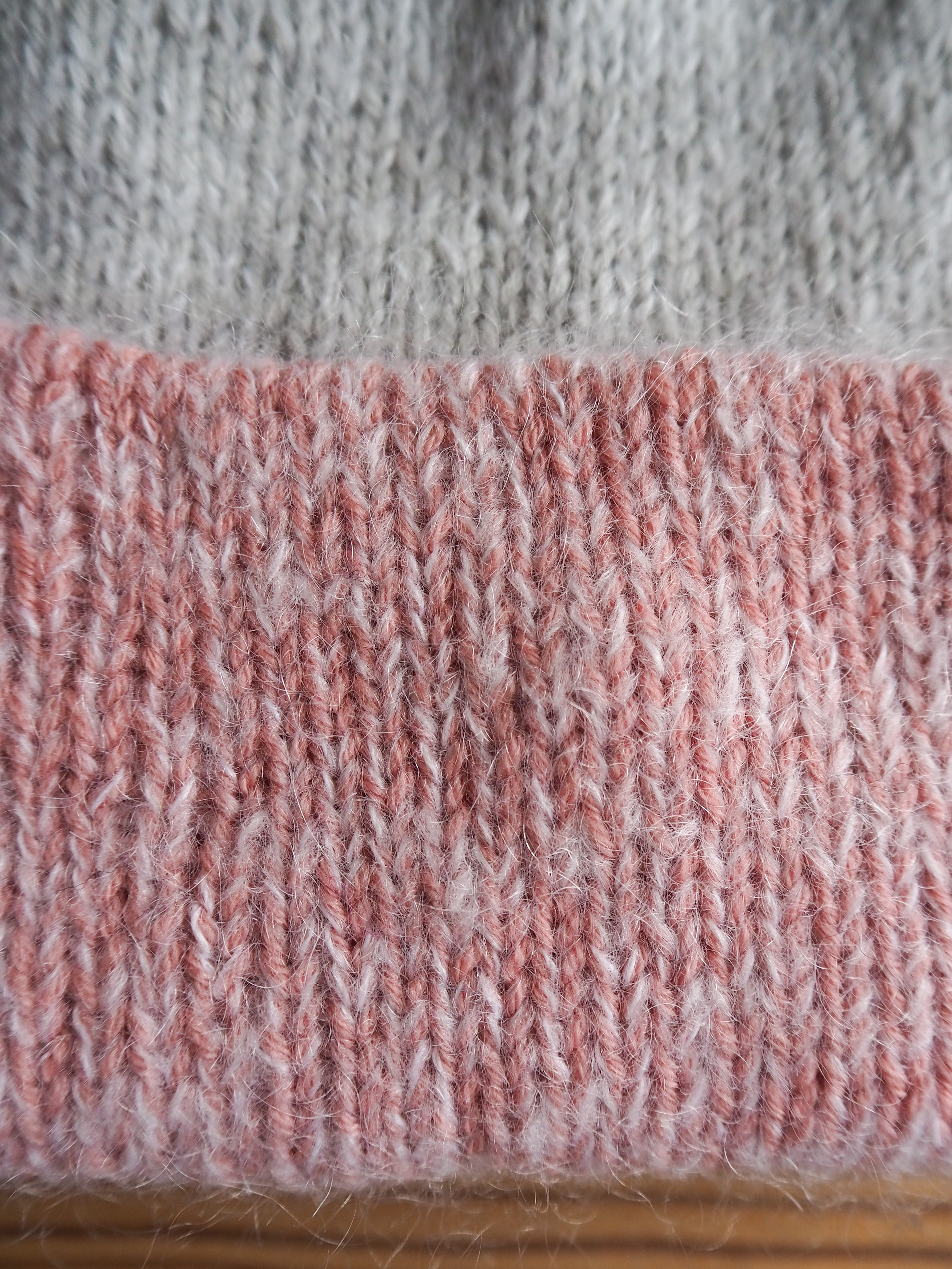 Czapka Wełna Kid moher Jedwab