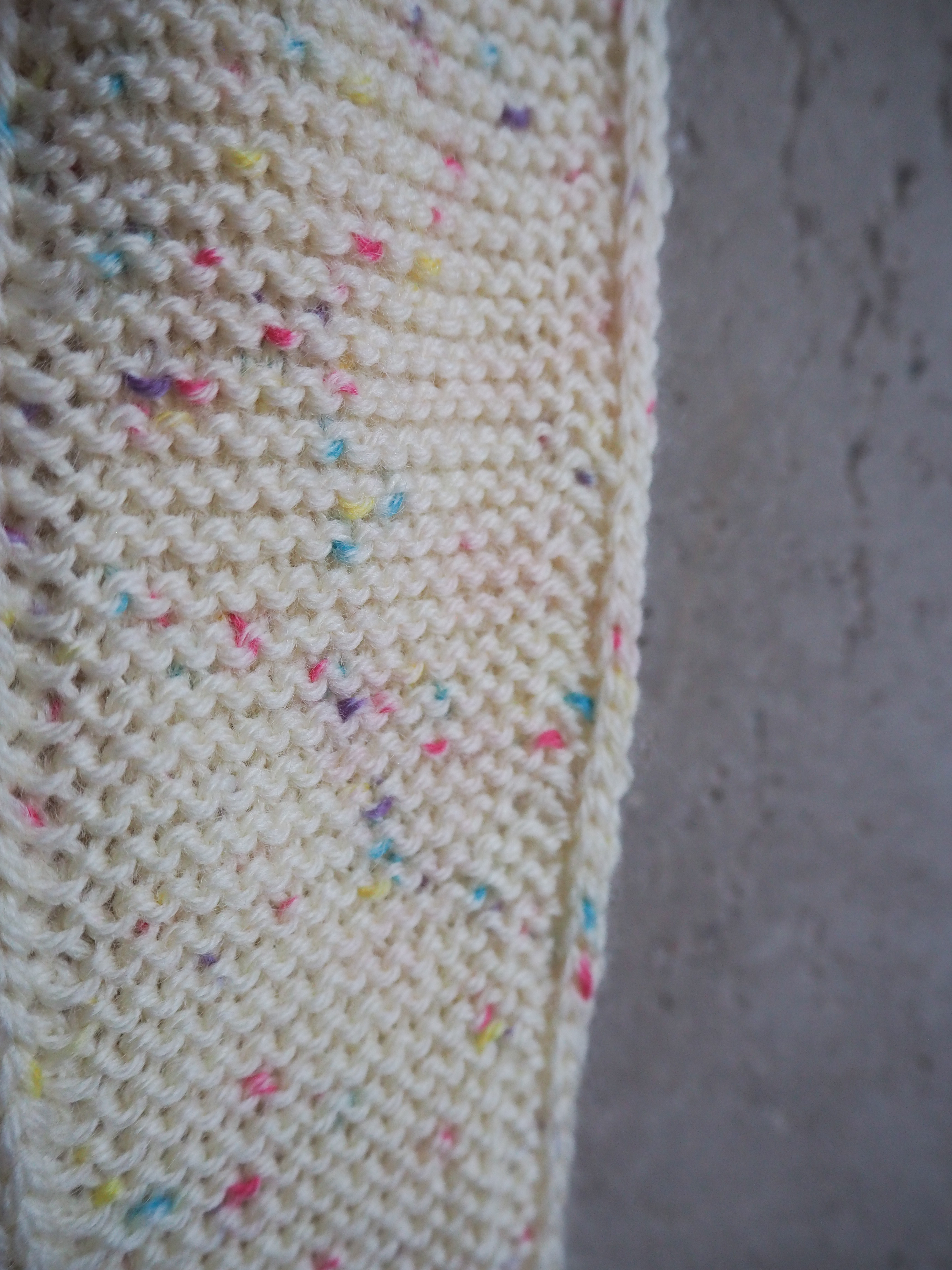 Szalik konfetti Wełna