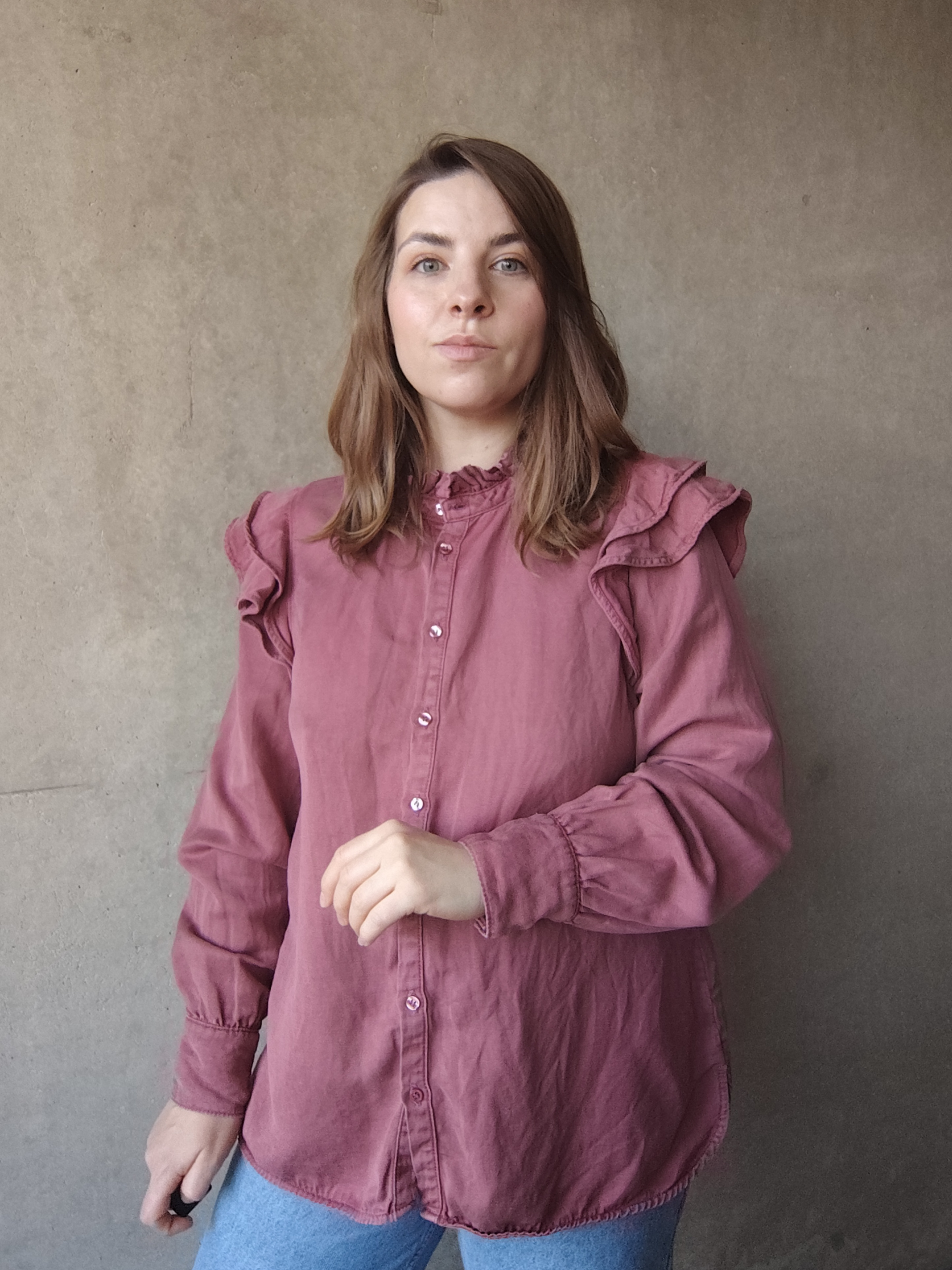 Koszula Second Female Len Lyocell