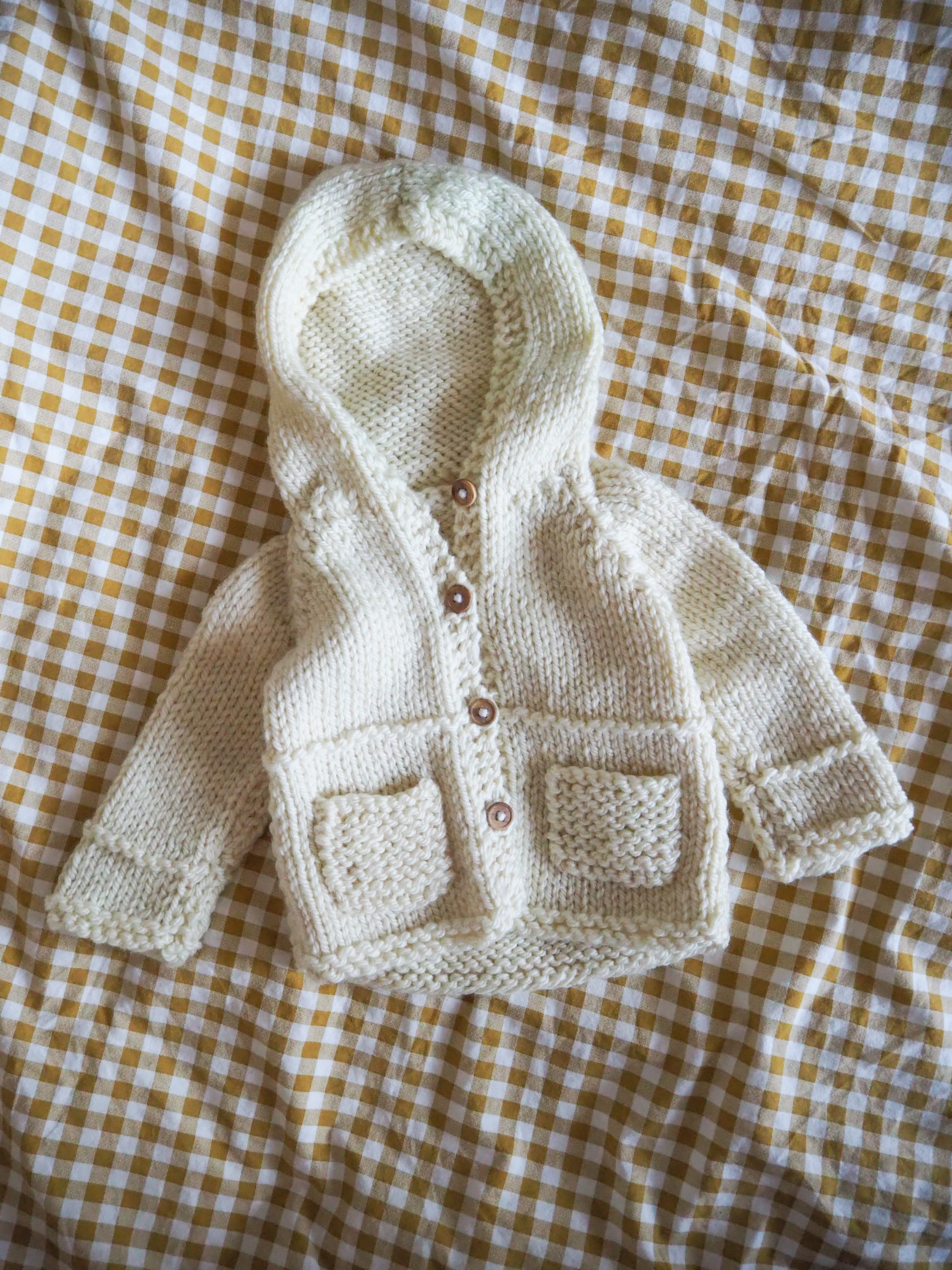 Sweter z kapturem Wełna