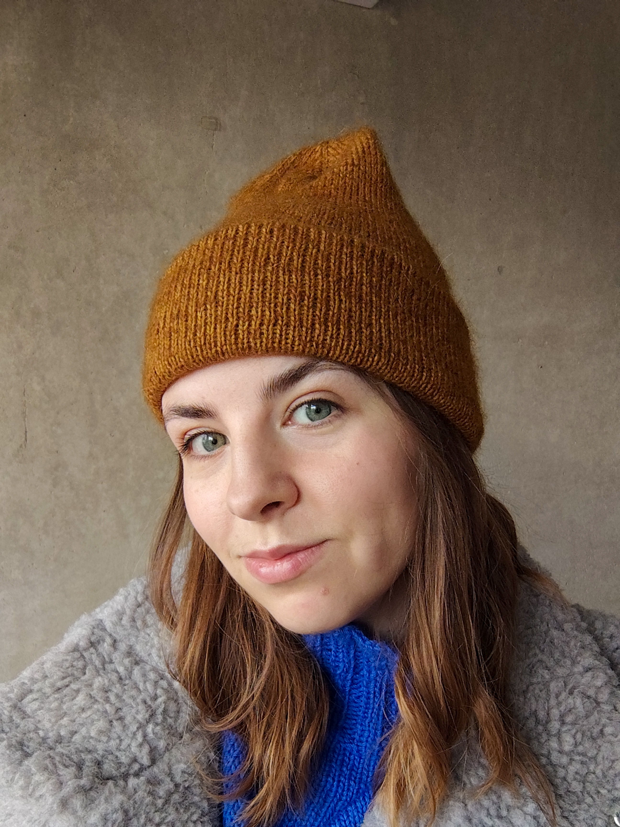 Czapka Wełna Moher Jedwab