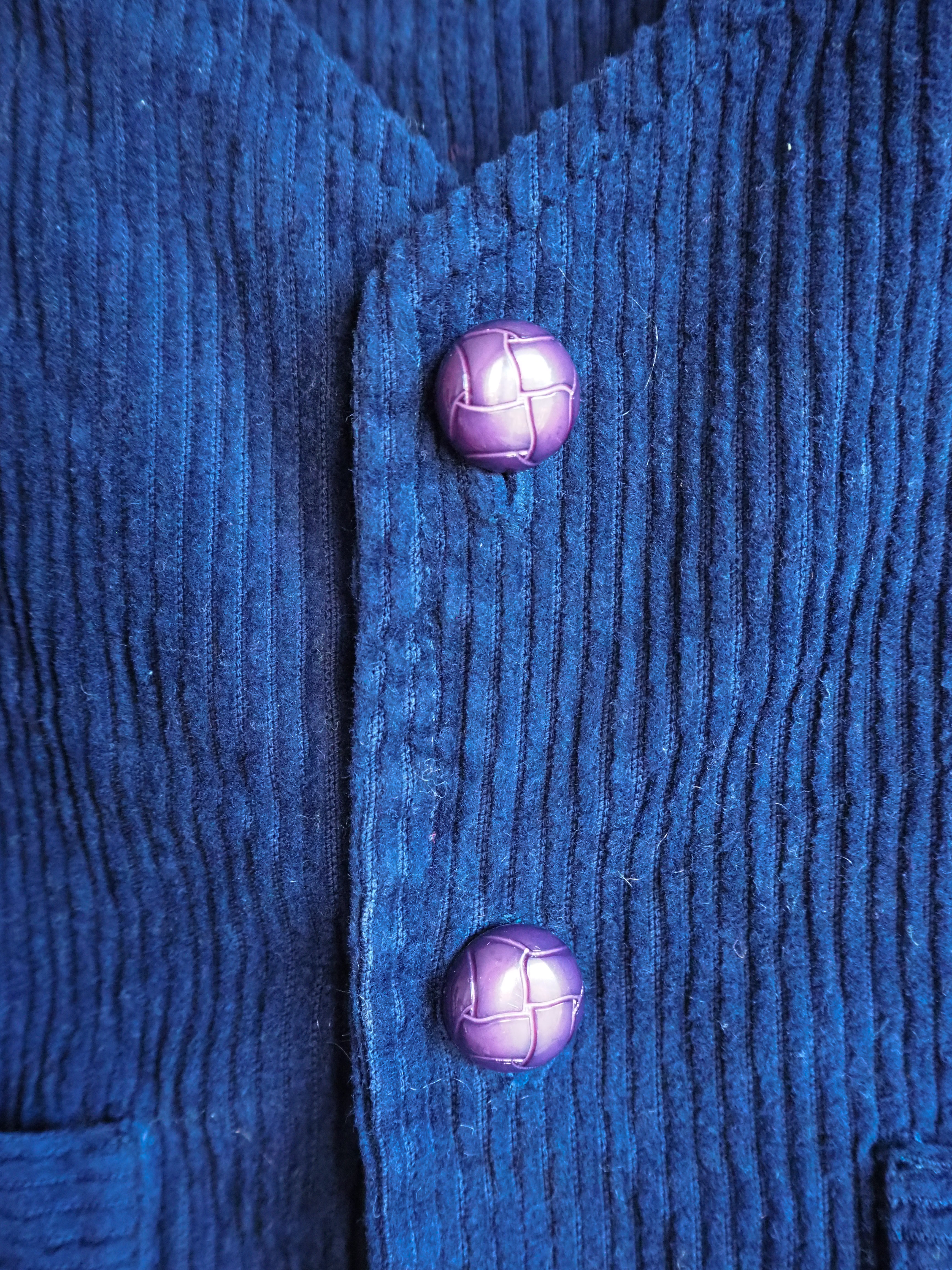 Sztruksowa kamizelka Vintage