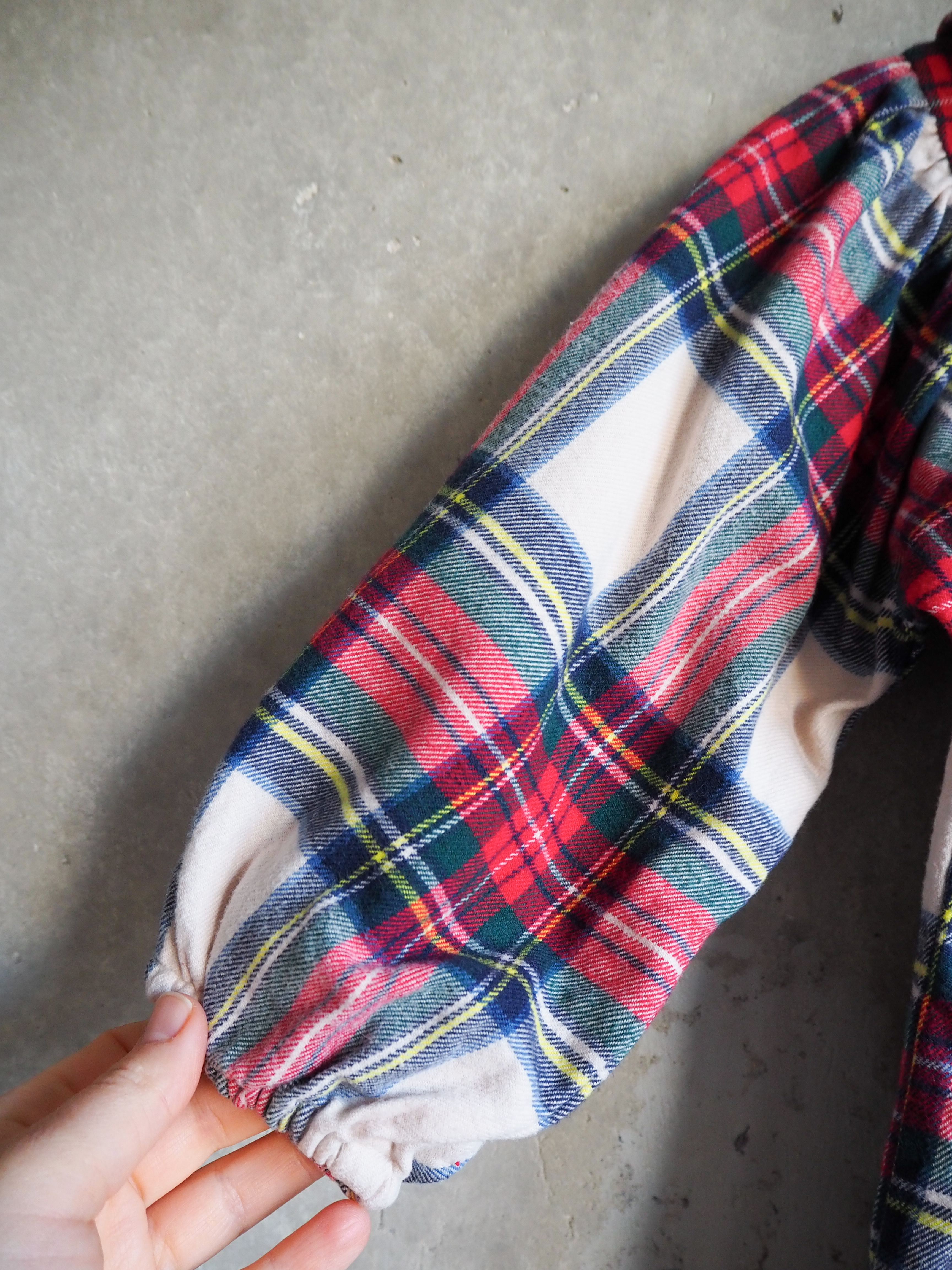 Sukienka w kratę Next Bawełna