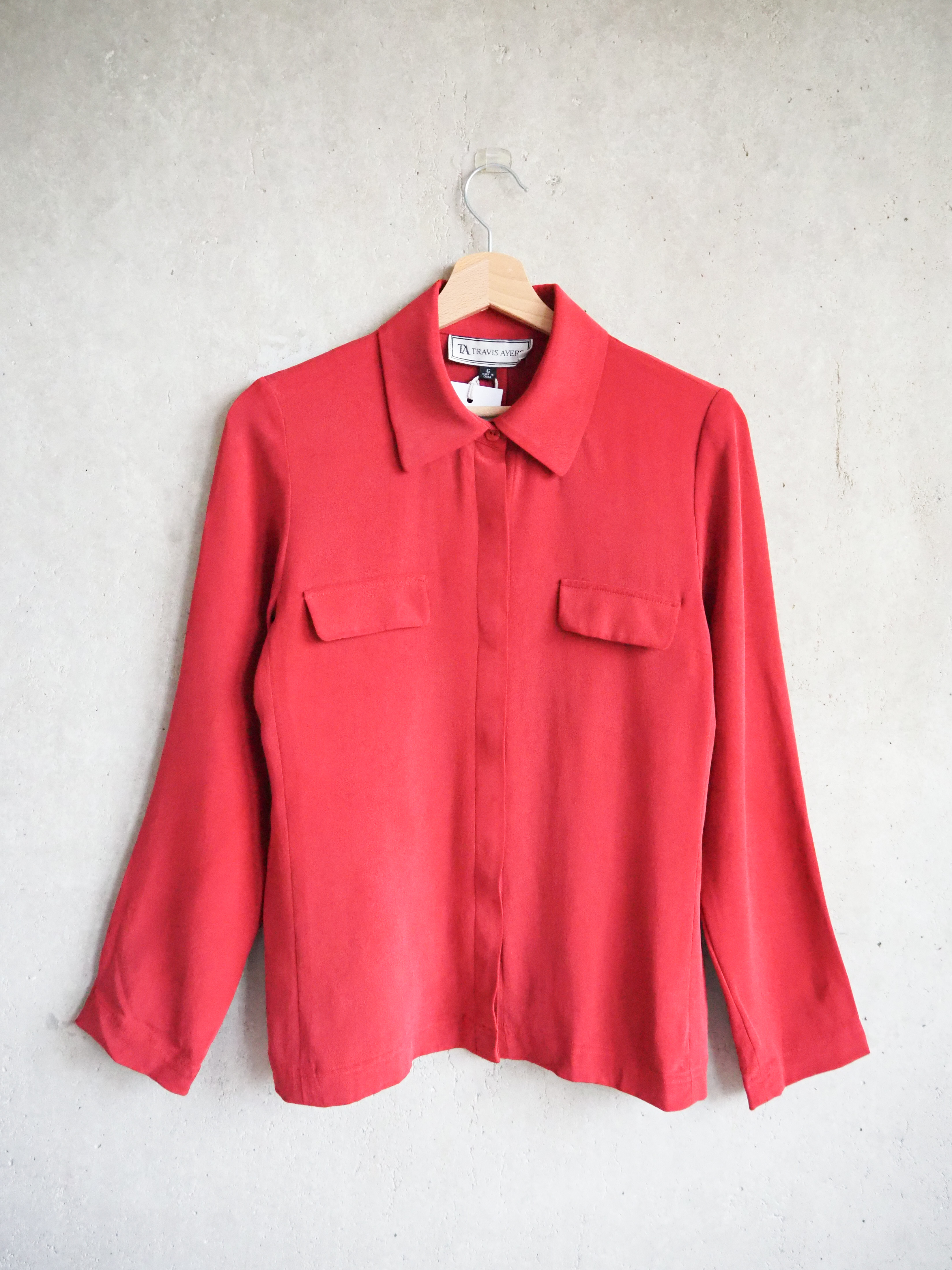 Bluzka Vintage Jedwab