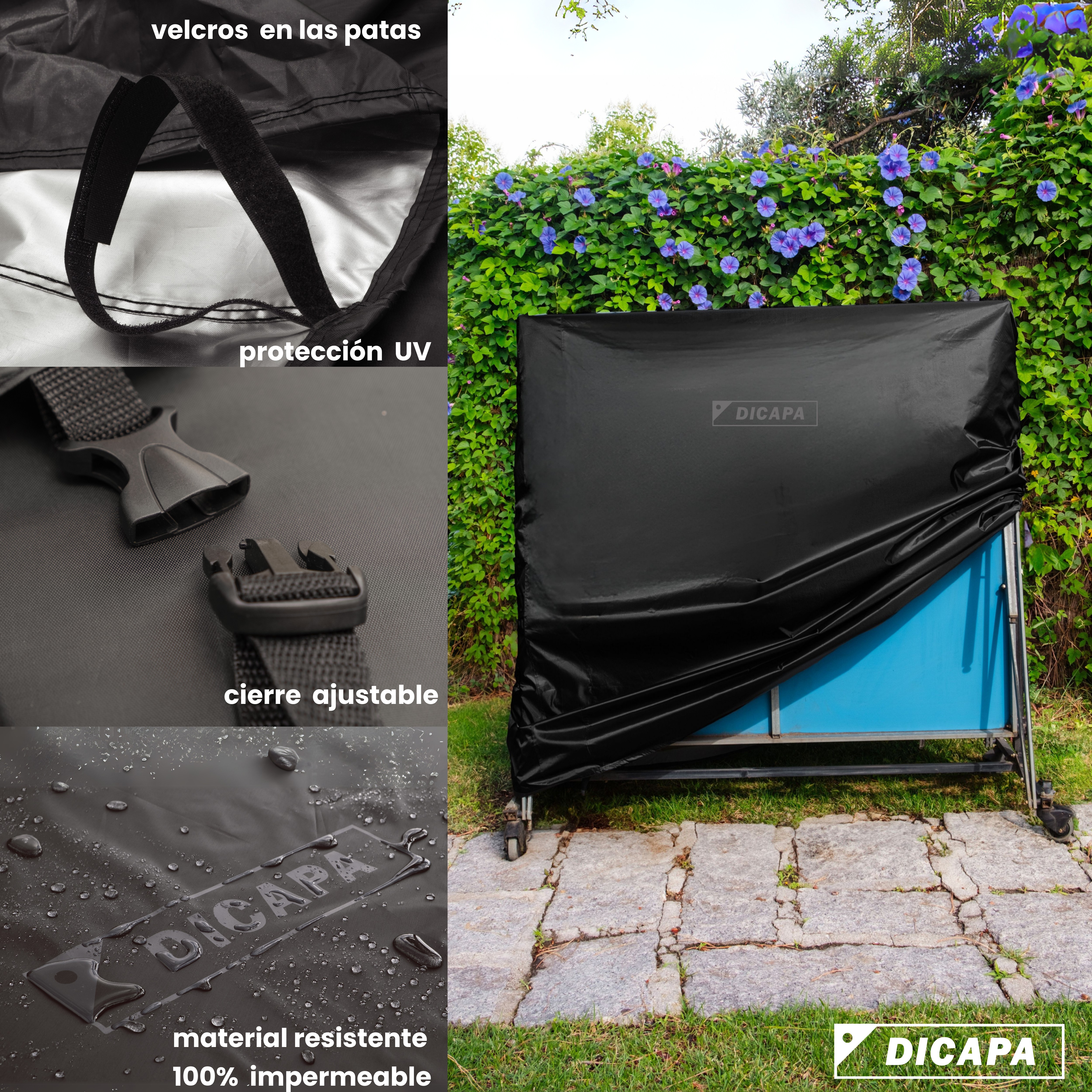 FUNDA MESA PING PONG