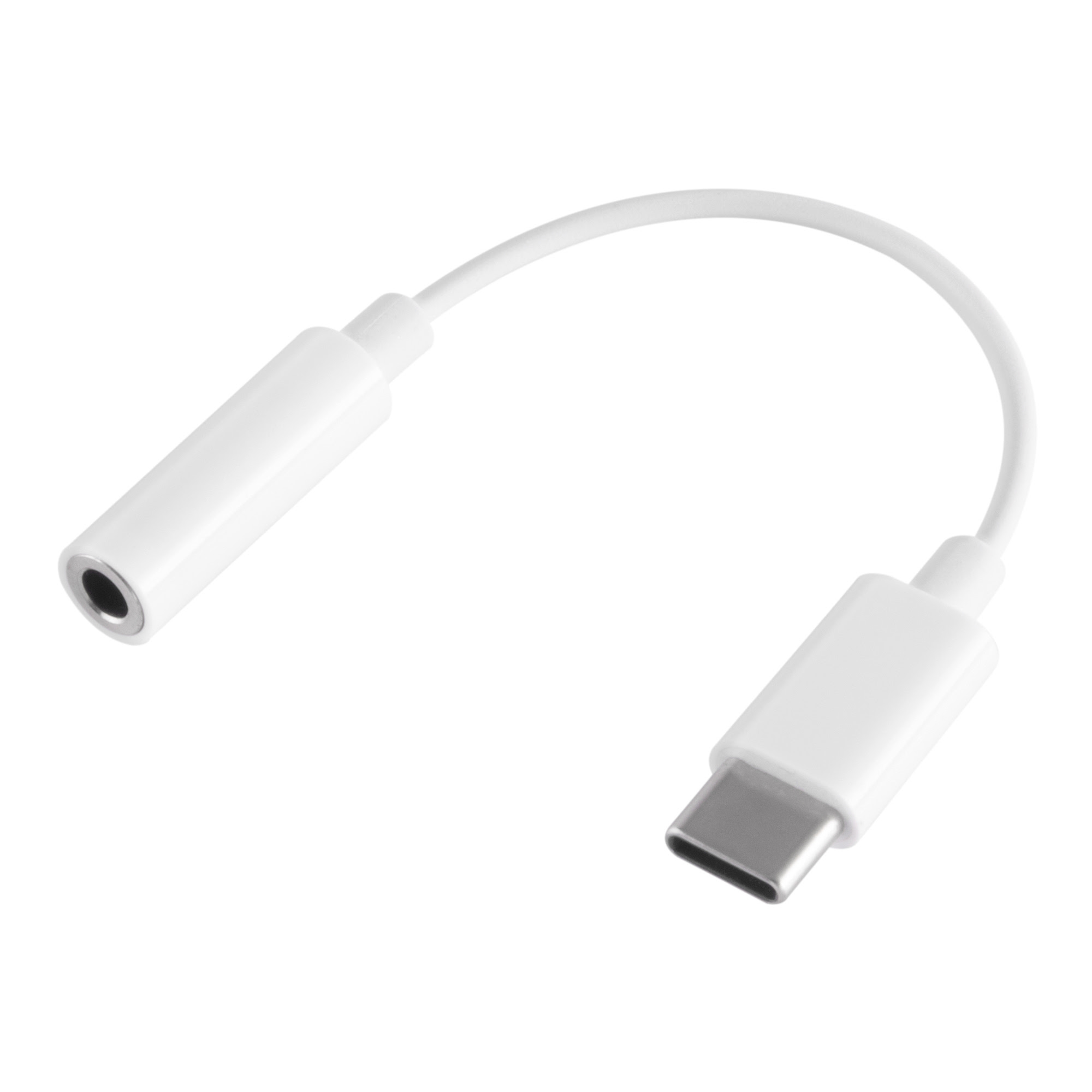 CABLE MOBO TRIM ADAPTADOR TIPO C A 3.5 MM BLANCO