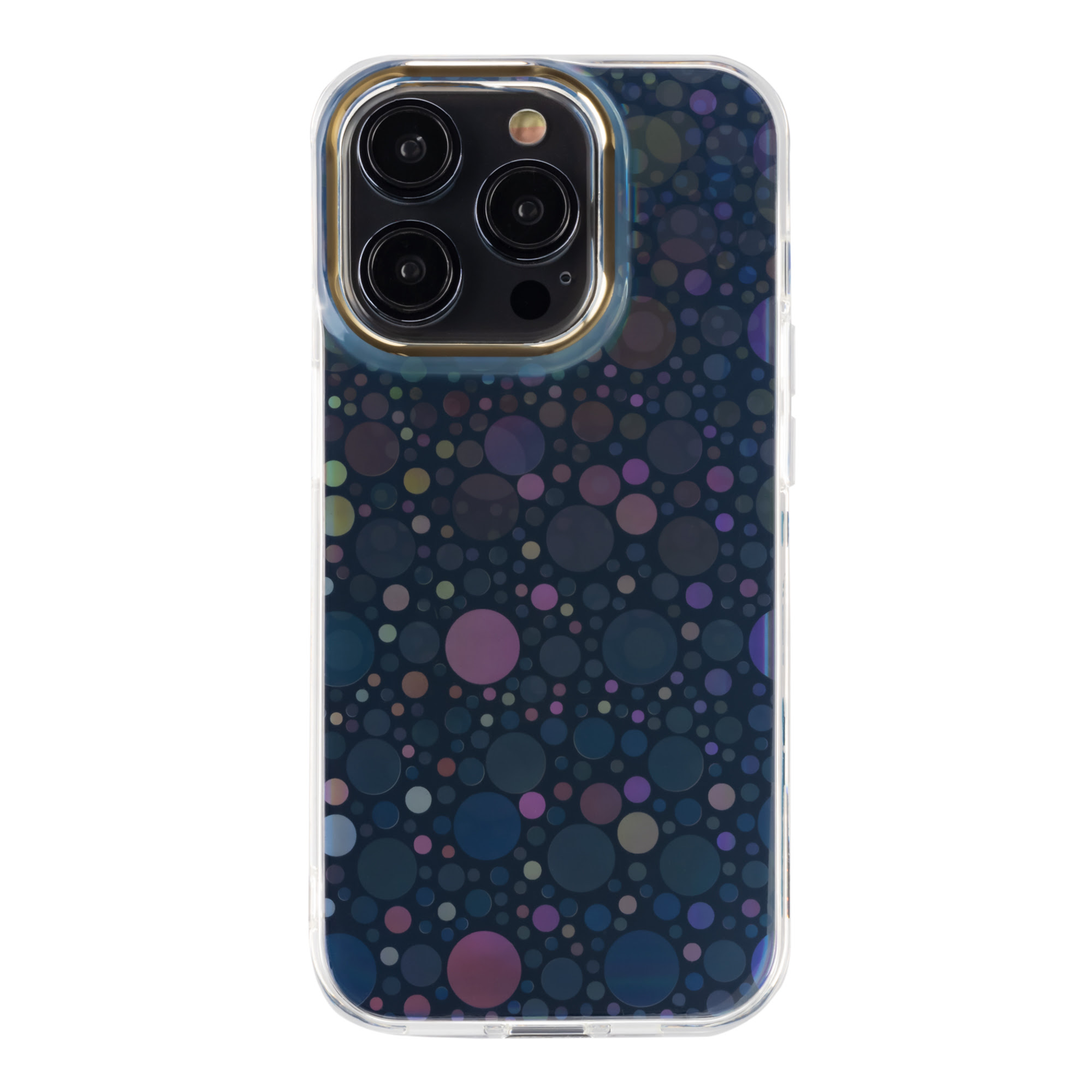 PROTECTOR MOBO GLAM BUBBLES TRANSPARENTE IPHONE 15 PRO