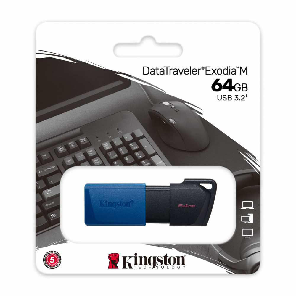 Memoria USB DataTraveler Exodia M 64GB Kingston