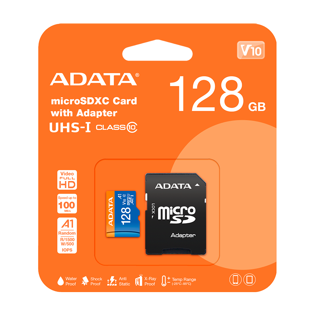 Memoria MicroSDXC UHS-I ADATA de 128 GB