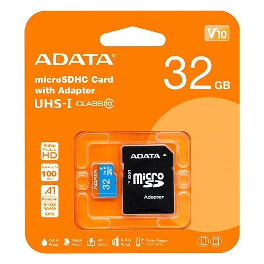 Memoria MicroSDHC UHS-I ADATA de 32 GB
