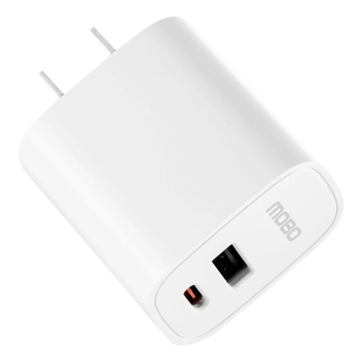 CARGADOR DE PARED MOBO BLOR 2 PUERTOS 1A+1C BLANCO 20W