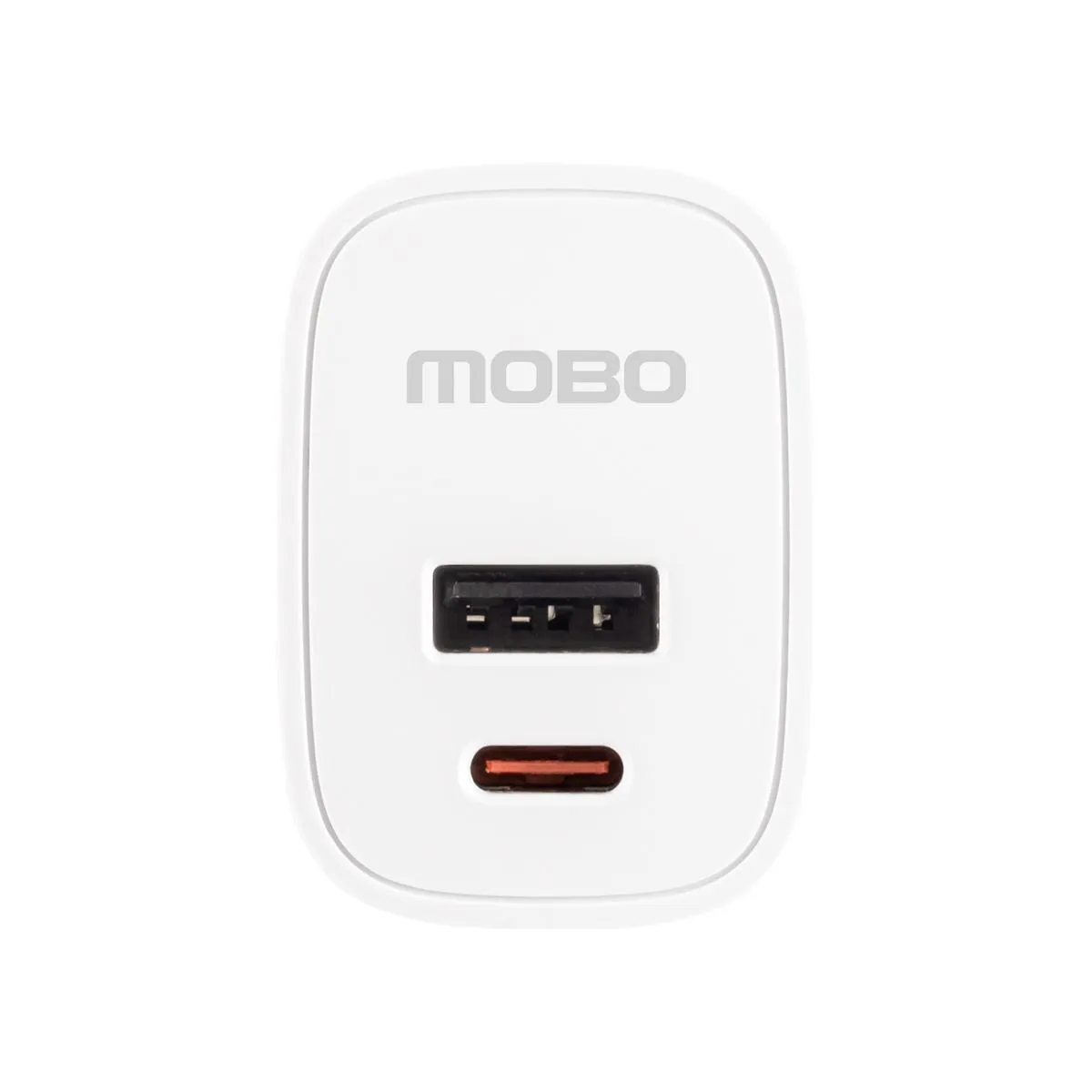 CARGADOR DE PARED MOBO BLOR 2 PUERTOS 1A+1C BLANCO 20W