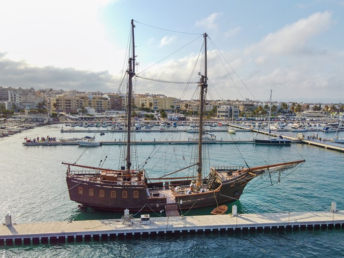 GALEON PIRATA REPLICA S.XVIII