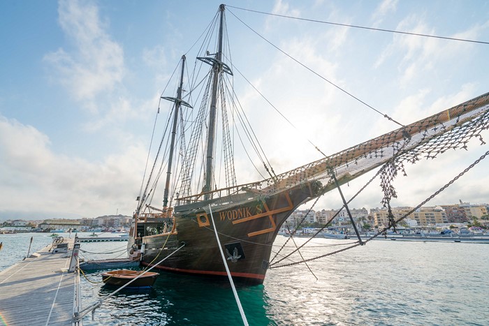 GALEON PIRATA REPLICA S.XVIII