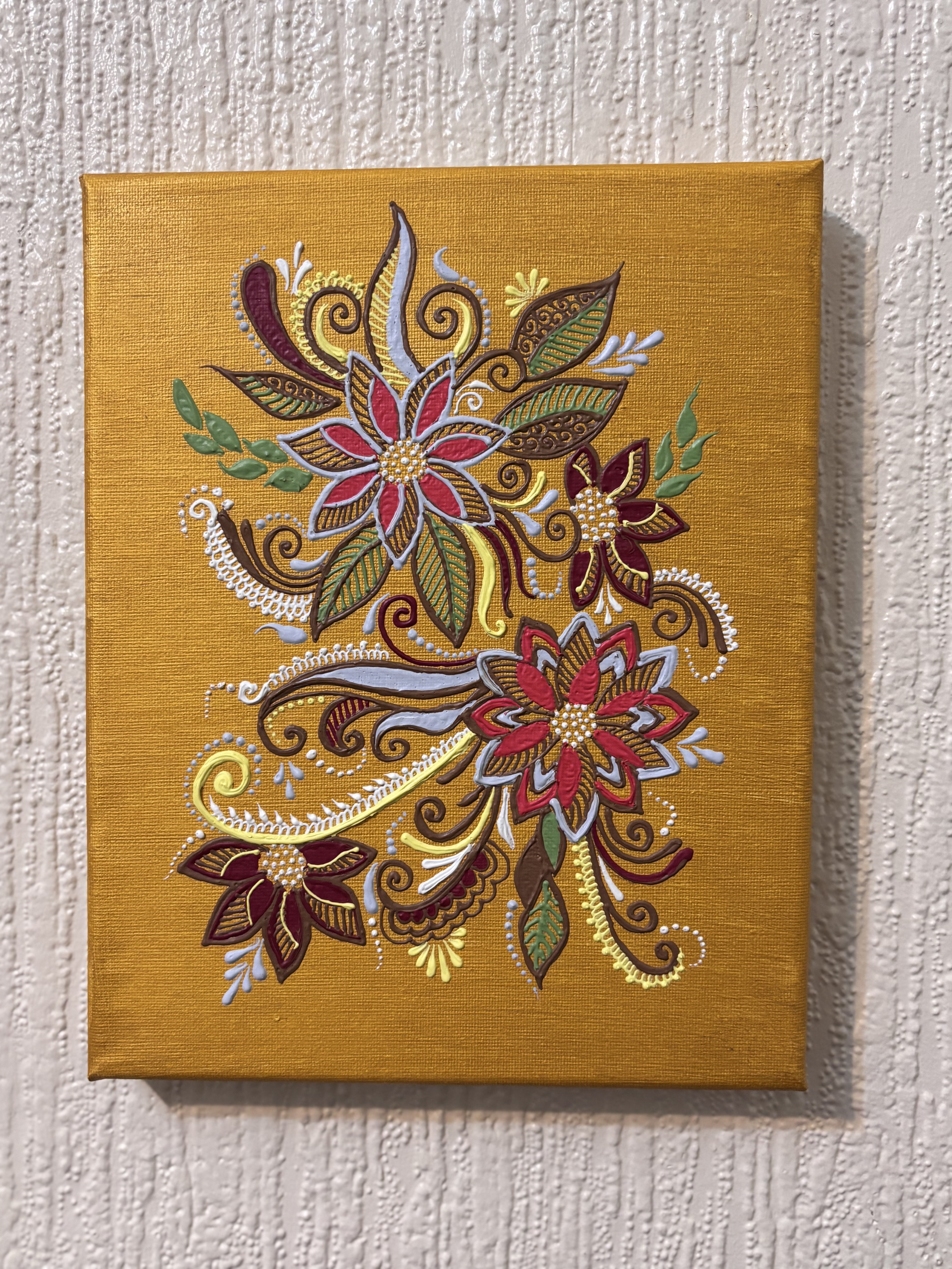 “Golden Blossom Flow“