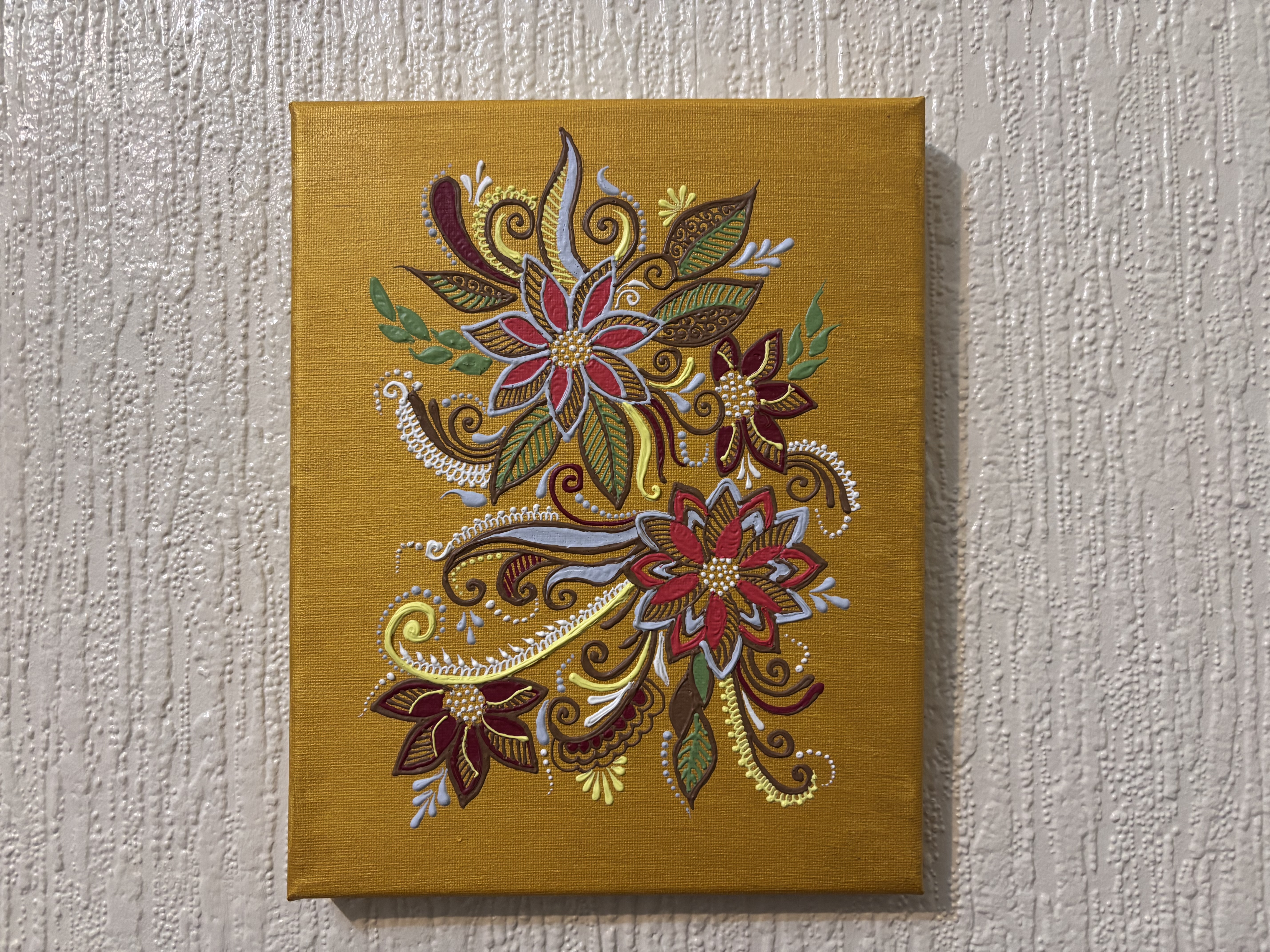 “Golden Blossom Flow“