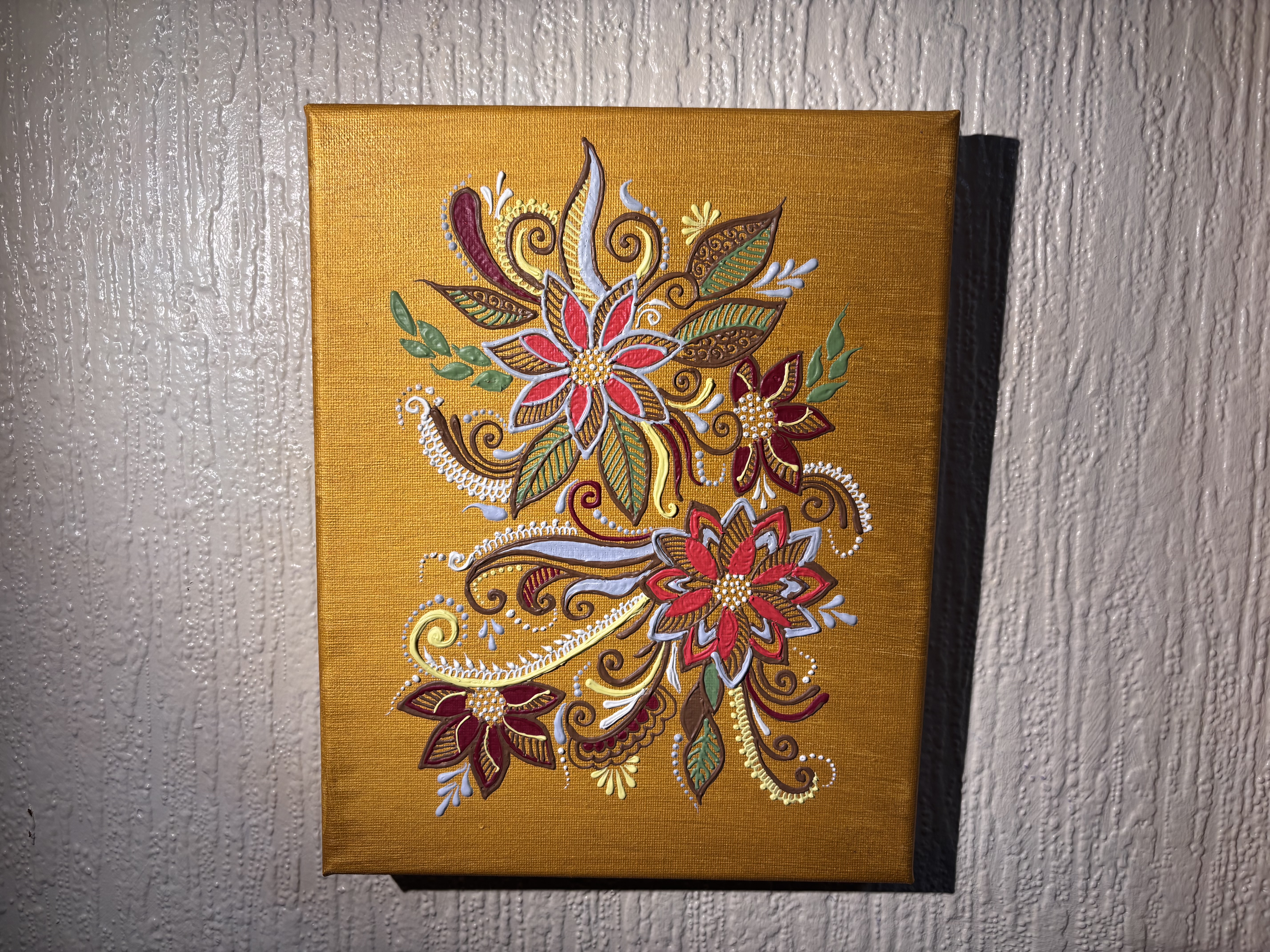 “Golden Blossom Flow“