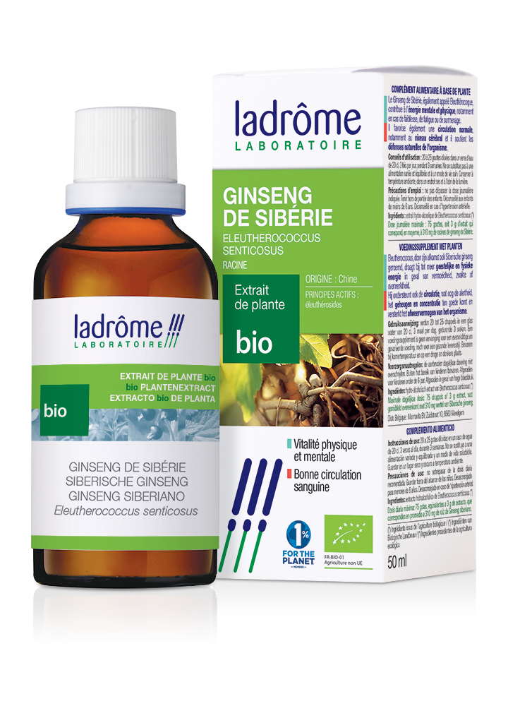GINSENG - Extrait de plante BIO