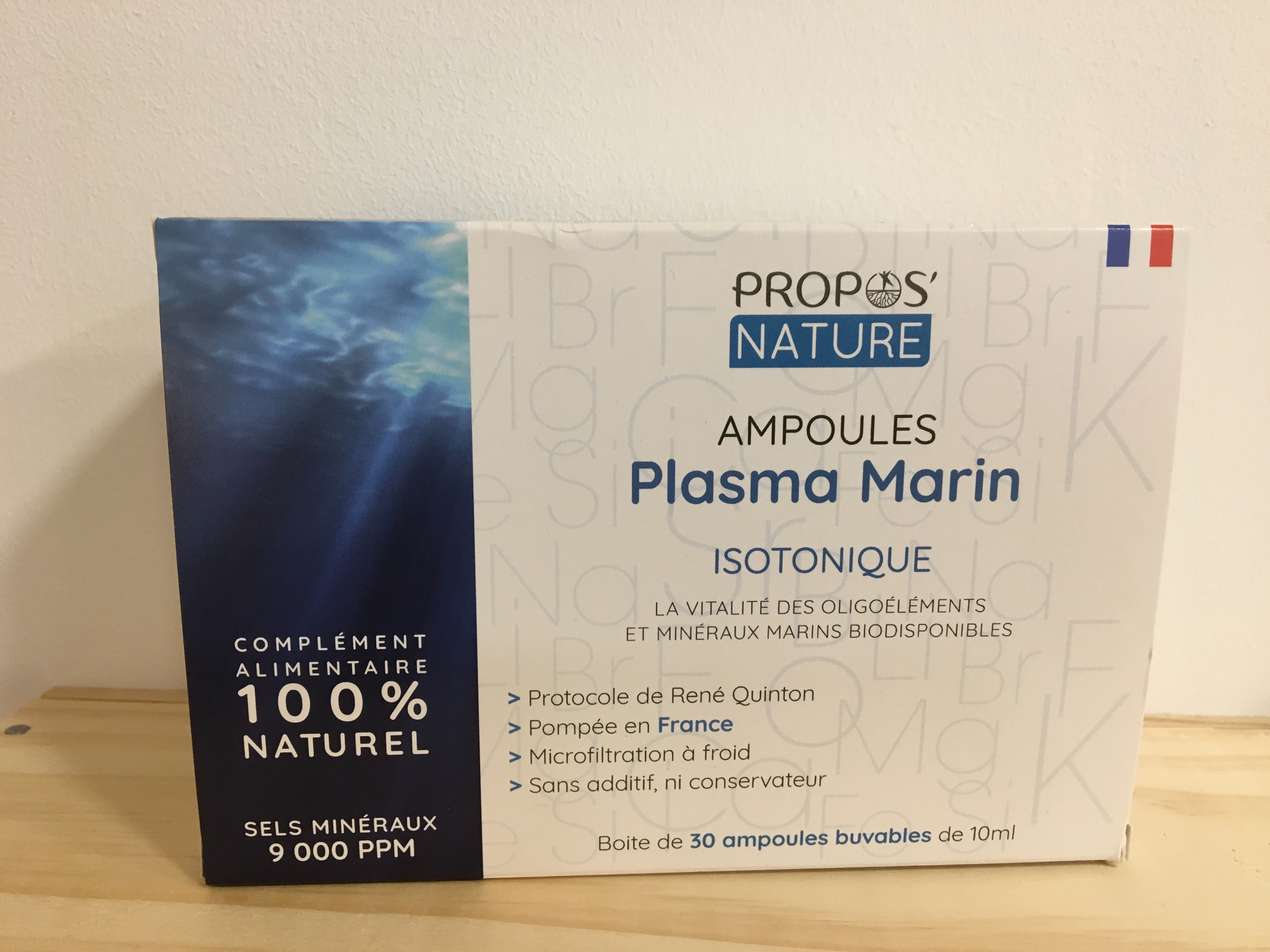 Plasma Marin isotonique 30 ampoules