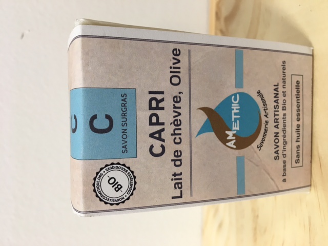 Savon Capri - Lait de chèvre, Olive BIO