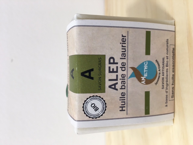 Savon Alep - Huile baie de laurier BIO