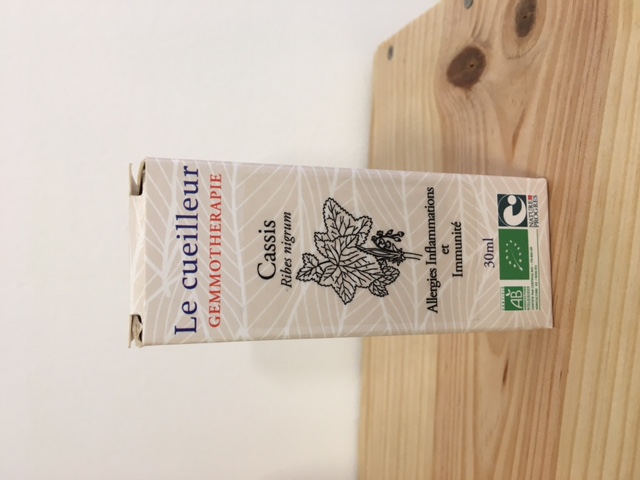 Bourgeons bio unitaire - Cassis 30 ml