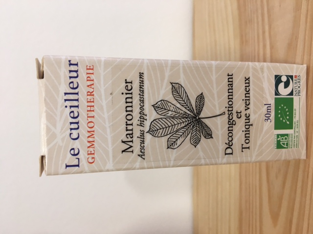 Bourgeons bio unitaire  Marronnier 30 ml