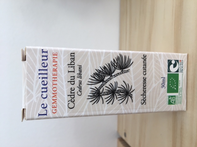 Bourgeons bio unitaire  -  Cèdre du Liban 30 ml