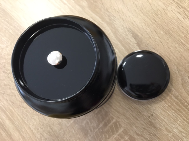 Boite Victorienne noire à thé  150g(env)