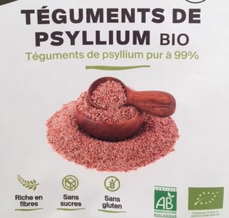 Psyllium blond BIO en poudre 100g