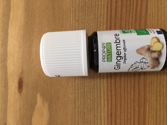 Huile essentielle de gingembre bio 5 ml