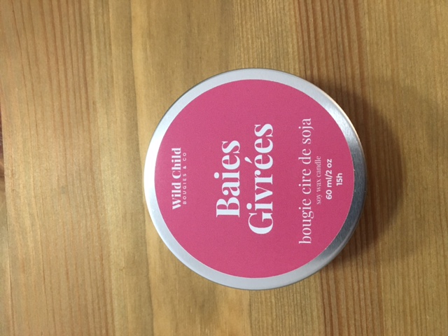 Bougie BAIES GIVREES