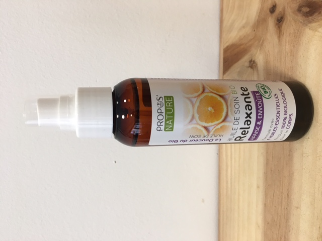 Huile de soin BIO relaxante 100ml