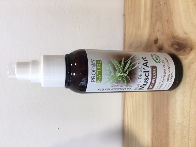 Huile de soin BIO Muscl'Art 100ml