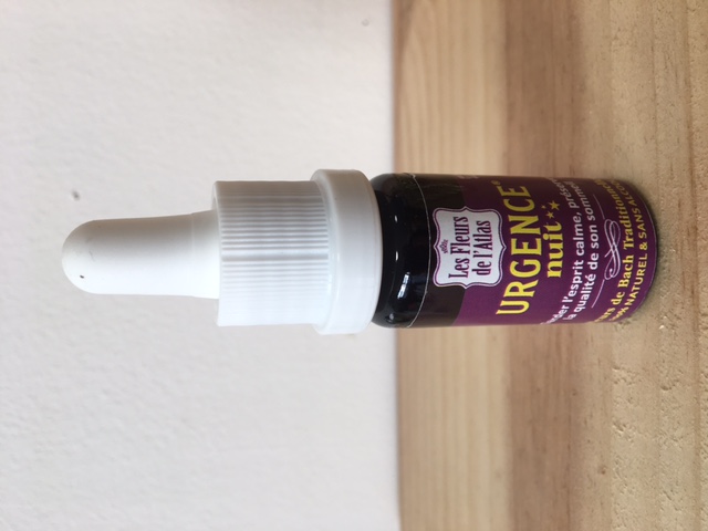 Fleurs de Bach sans alcool - URGENCE NUIT - compte gouttes 10ml